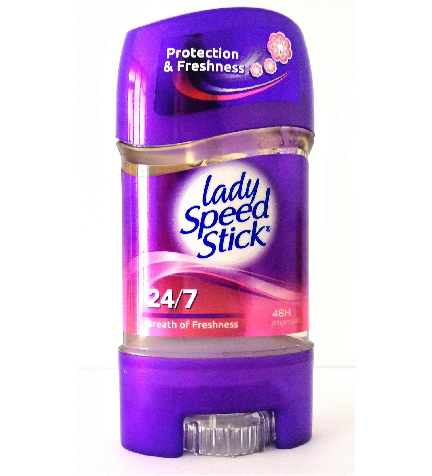 Lady Speed ??Stick Gel Breath of Freshness 48H Antiperspirant Deodorant (Pack of 3)