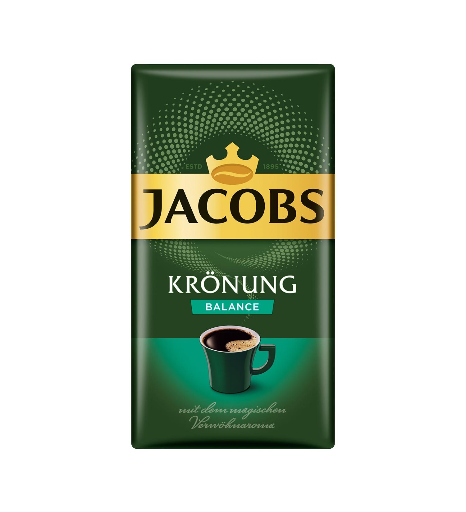 Jacobs - Kr nung Balance Ground Coffee - 12x 500g - Buy Online on GoSupps.com