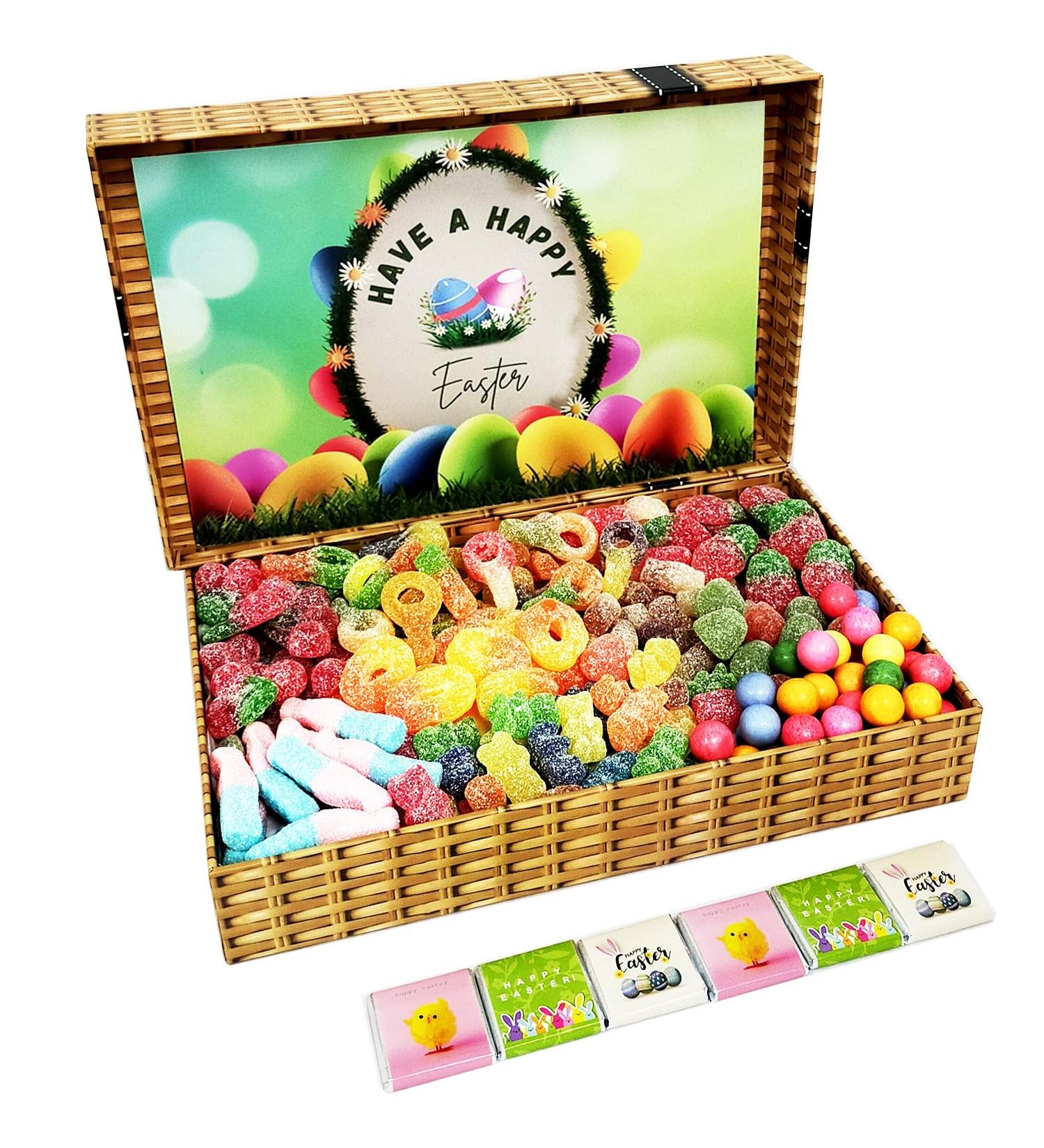 Easter Gift Hamper 1 KG Pick n Mix Sweet Box Full of All Time Favourite Candy Sweets Gift for Easter - Buy Online on GoSupps.com
