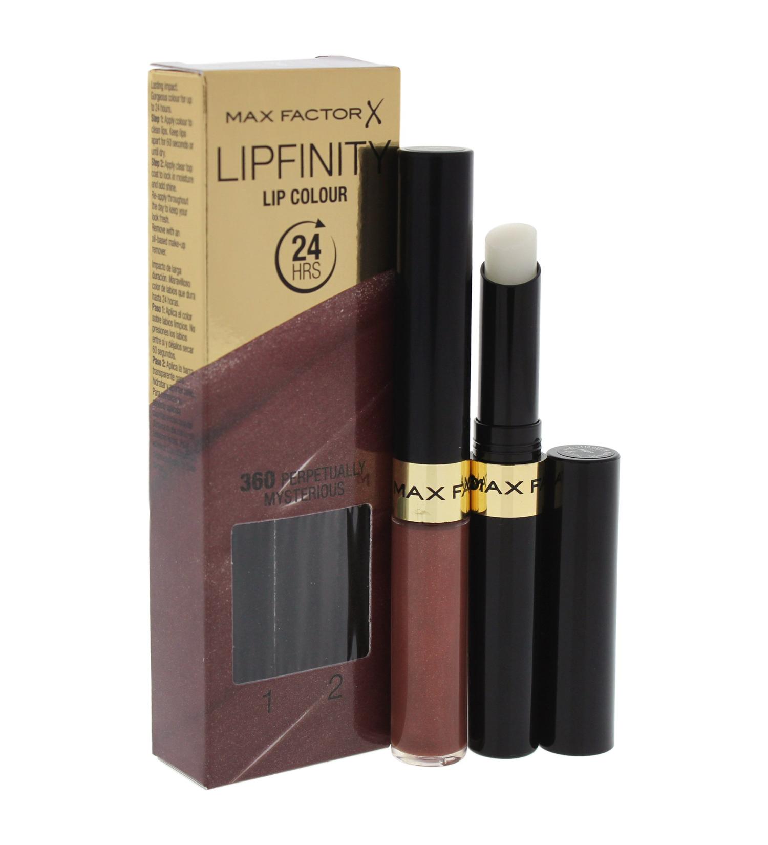 Max Factor Lipstick Color 360 Constantly Mysterious - Buy Lipfinity Online | 6g Pack for Long-Lasting Color - Buy Online on GoSupps.com