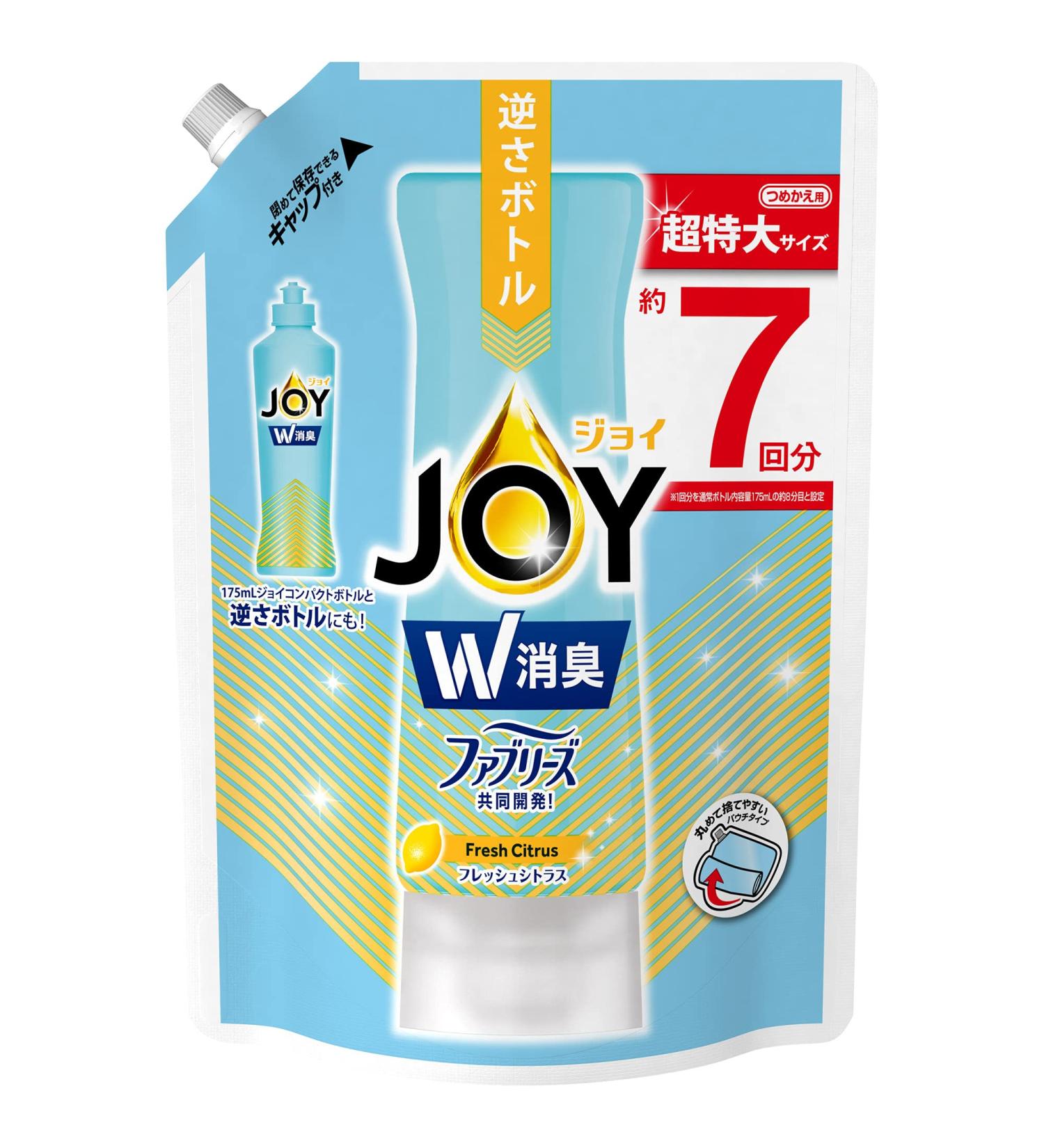 Joy Compact Dishwashing Liquid W Deodorant Fresh Citrus Refill Super Extra Large 960mL - Buy Online on GoSupps.com