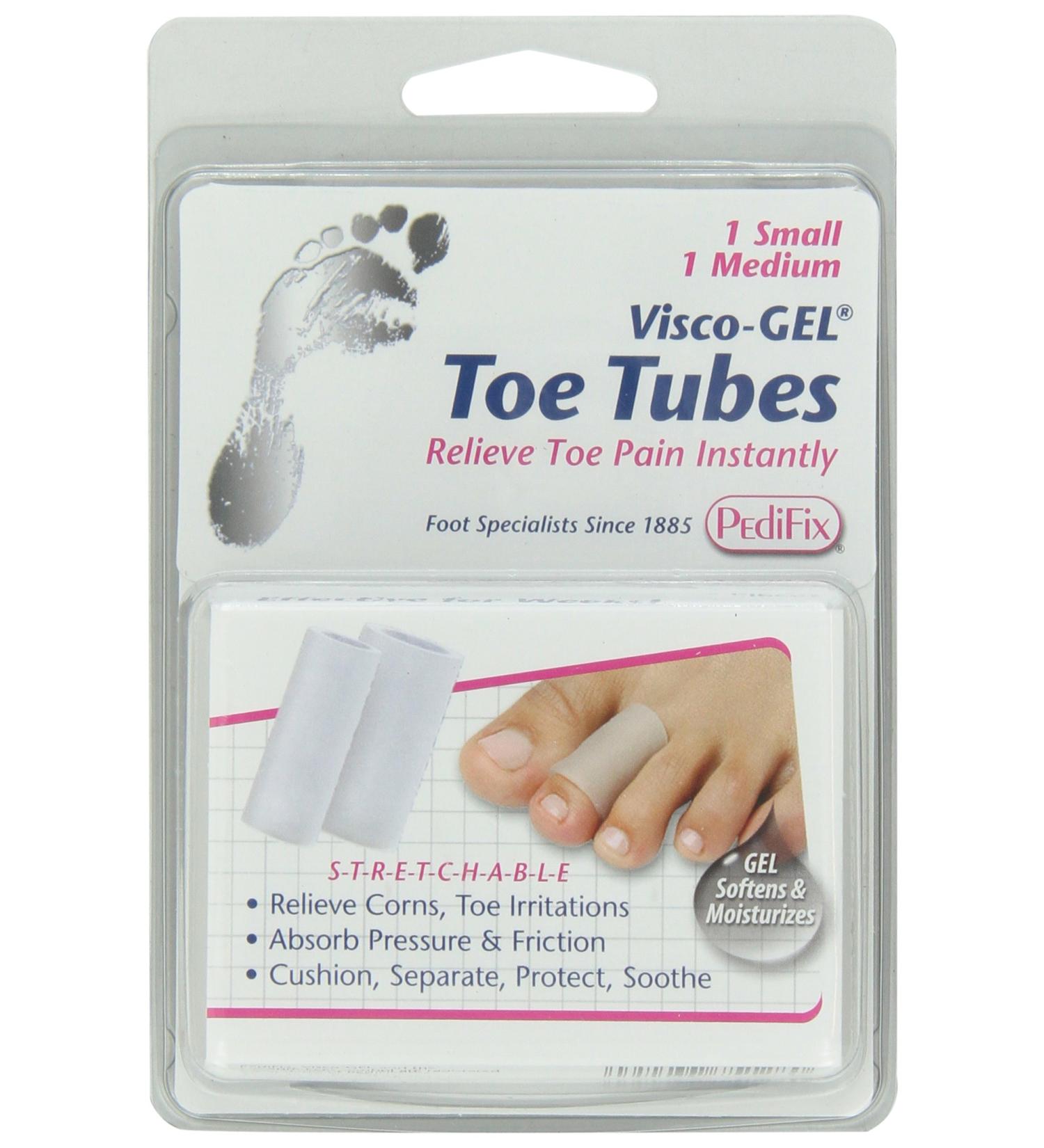 PediFix Visco-Gel Mixed Toe/Finger Tube - 2-Count Pack - Buy Online on GoSupps.com