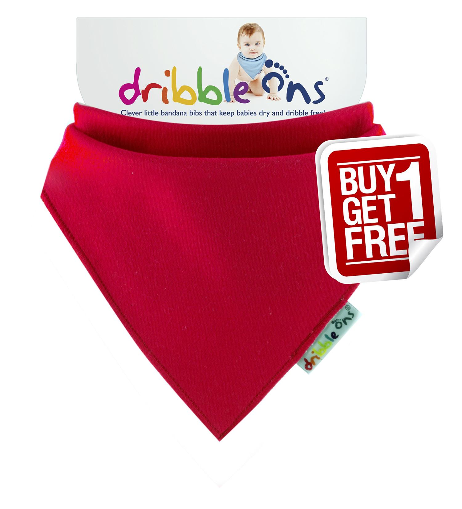 Dribble Ons Bib (0-24 Months) Orange