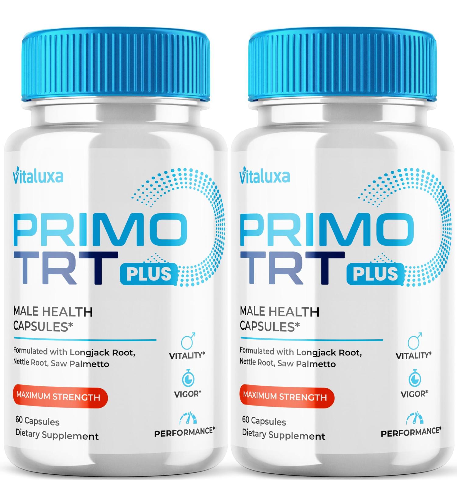 (2 Pack) Primo TRT Pills PrimoTRT Maximum Strength Supplement Capsules - Primol PrimeTRT Advanced Blend Premium Prime Natural Performance Formula PrimaTRT Review (120 Ct) - Buy Online on GoSupps.com