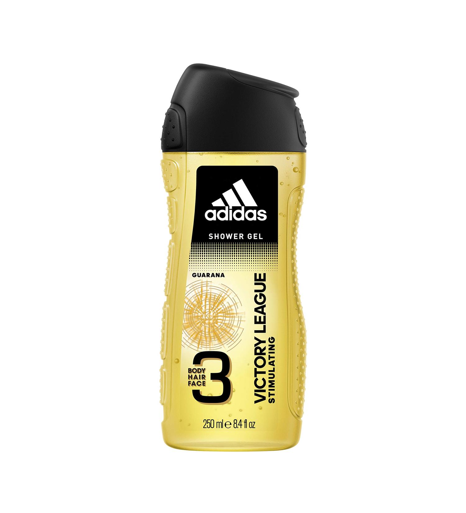 Buy Adidas Victory League Guarana 3-in-1 Hair Body & Face Shower Gel - International Shipping Available - Buy Online on GoSupps.com