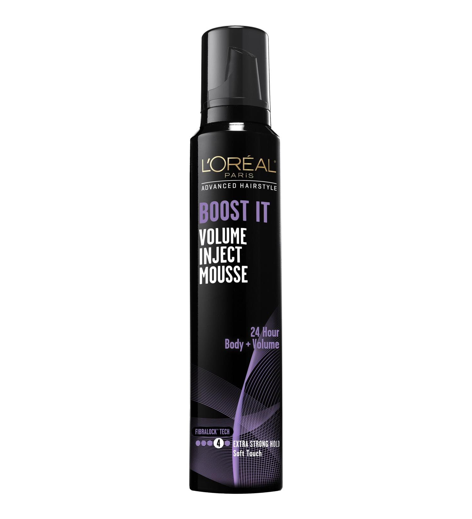 L'Oreal Paris Advanced Hairstyle Boost It Volume Inject Mousse