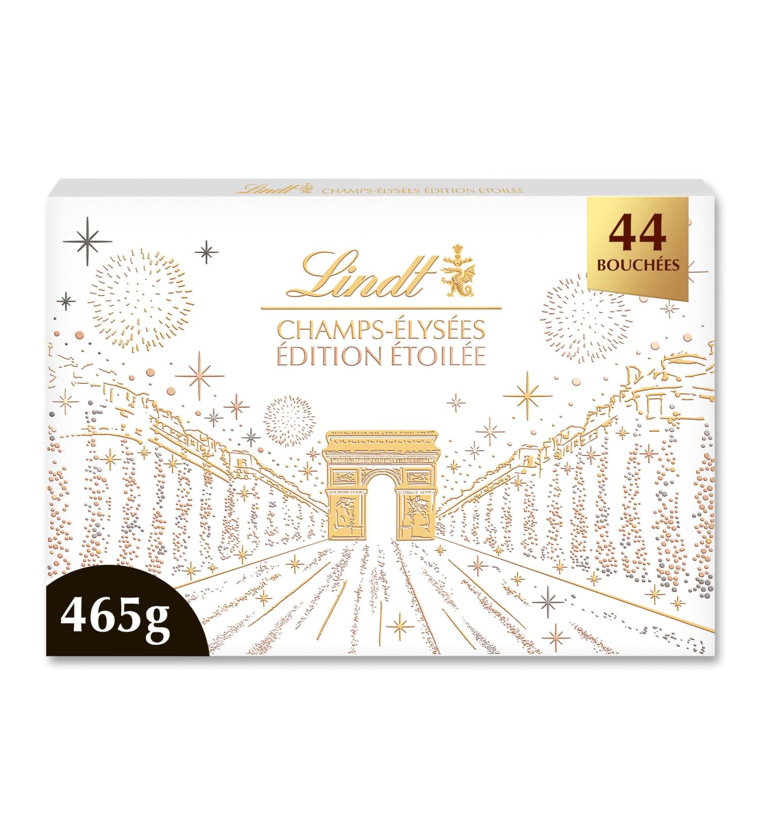 Lindt - Bo te CHAMPS- LYS ES dition toil e - Assortiment de Chocolats au Lait Noirs et Blancs - Pralin s Croustillants et Onctueux - Id al pour No l 465g - Buy Online on GoSupps.com