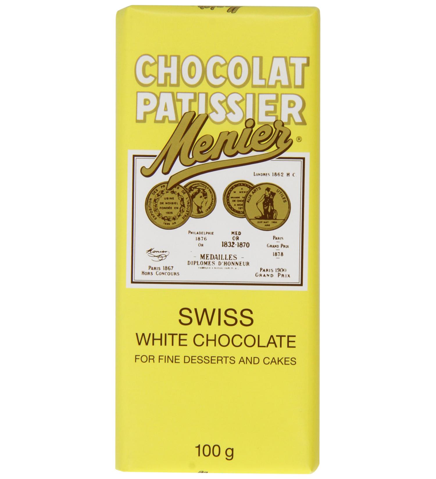 Menier White Chocolate 100g