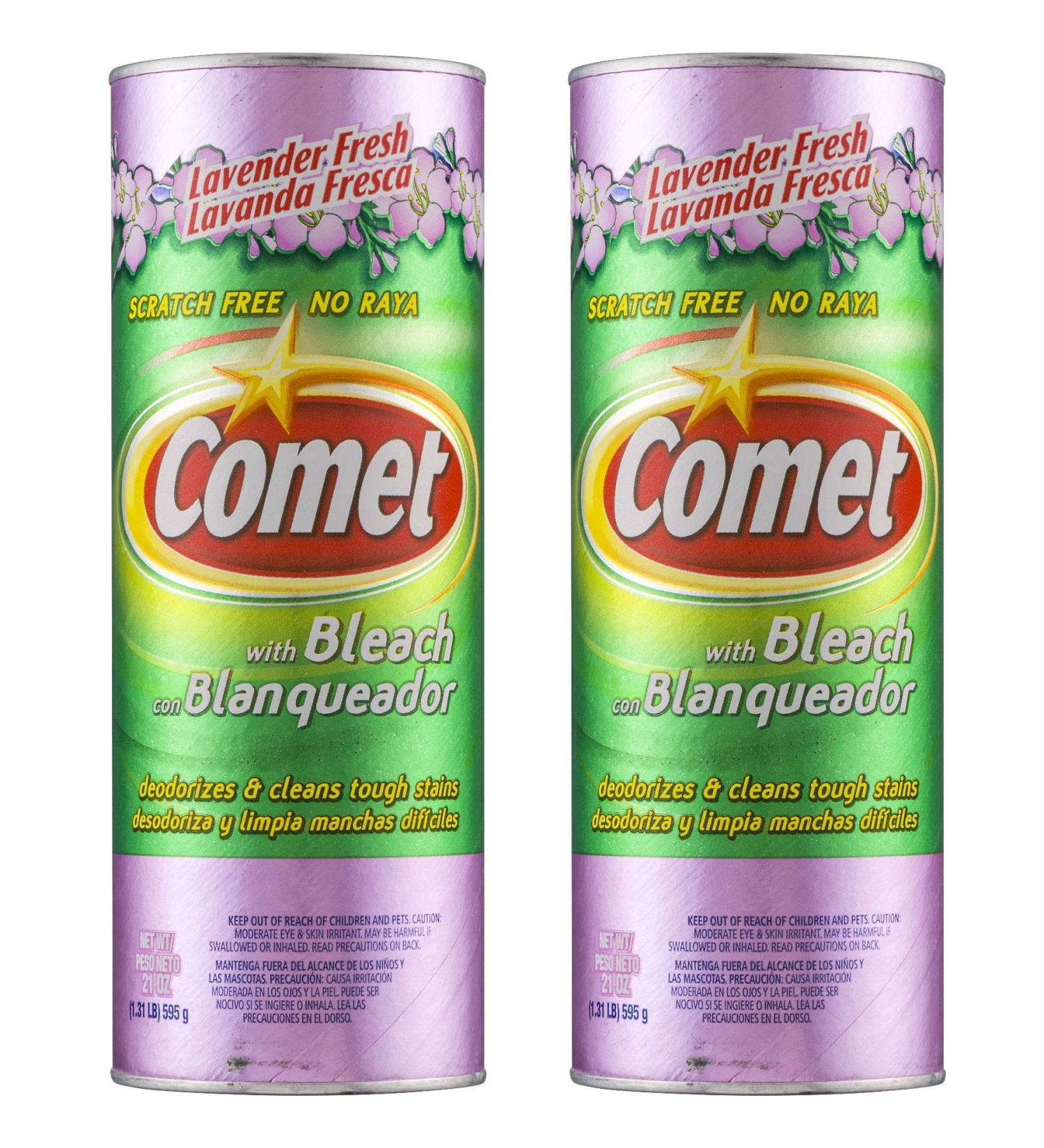 Comet Lavender Fresh with Bleach 21 Oz 2 Ea by Comet - Buy Online on GoSupps.com