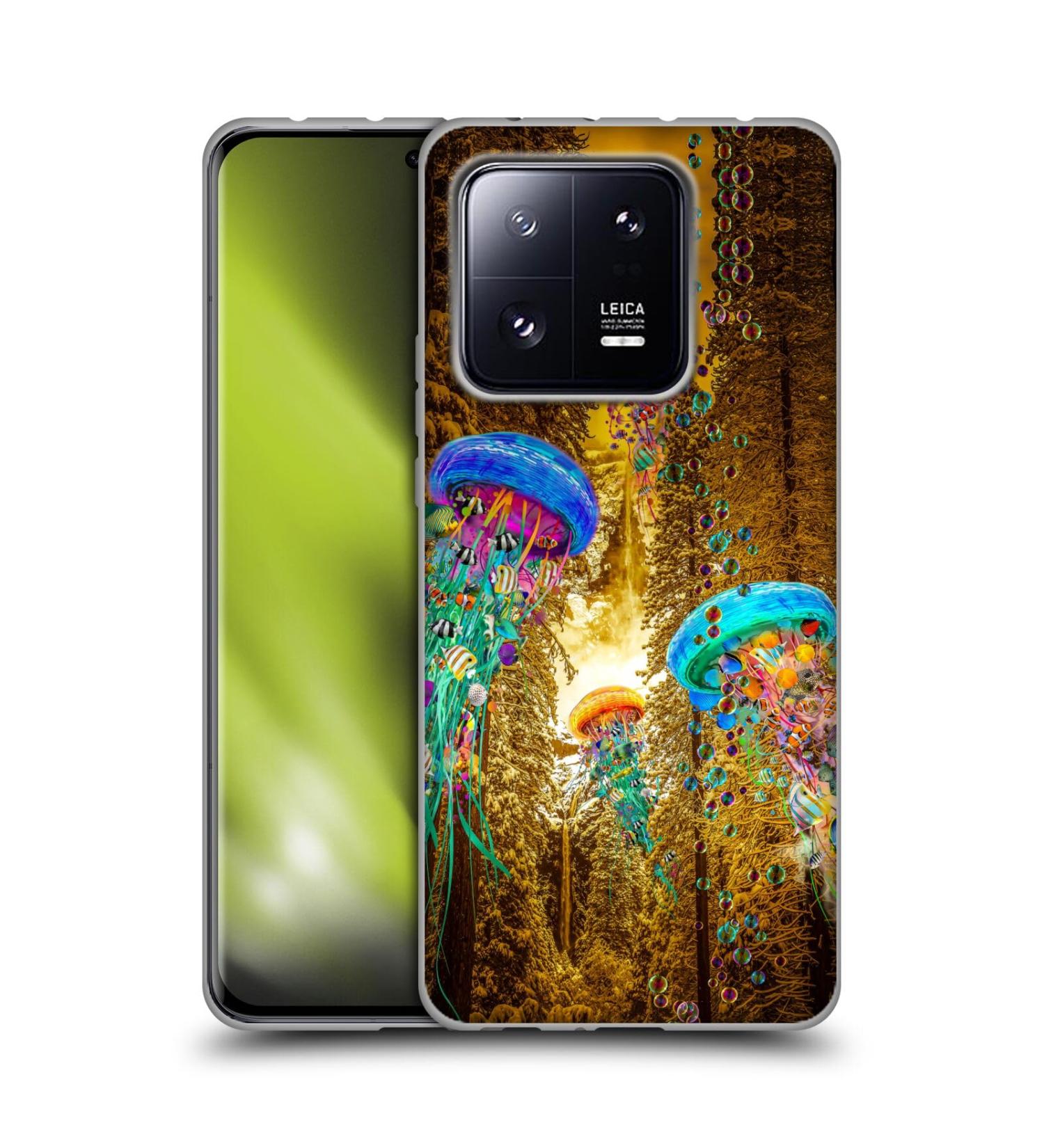 Head Case Designs Officially Licensed Dave Loblaw Electric Jellyfish Forest Jellyfish Soft Gel Case Compatible With Xiaomi 13 Pro 5G Xiaomi 13 Pro 5G Electric Jellyfish Forest - Buy Online on GoSupps.com