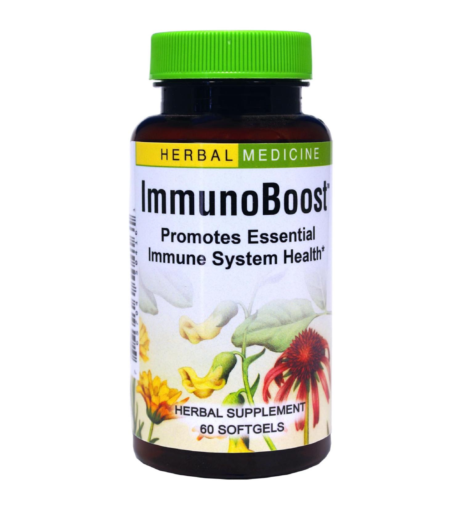 Herbs Etc. Immunoboost - Herbal Supplement for Immune System Support - Immune Health Support with Echinacea Angustifolia Astragalus & Calendula - Gluten-Free - 60 Softgels (60 Servings) - Buy Online on GoSupps.com