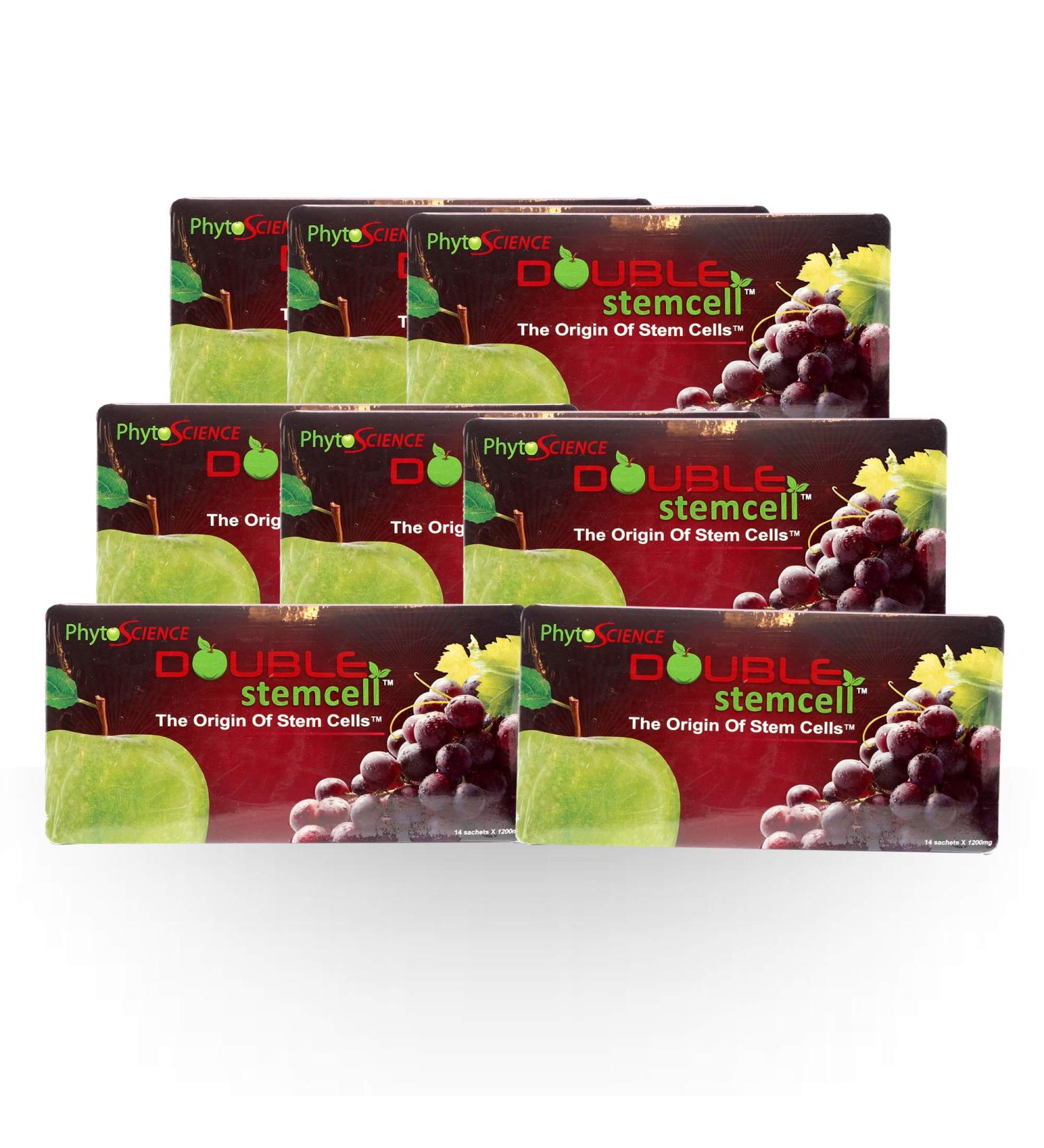 8X Phytoscience Double Stemcell - Advanced Anti-Aging Formula with Apple & Grape Stem Cells | Free Express Shipping Worldwide - Buy Online on GoSupps.com