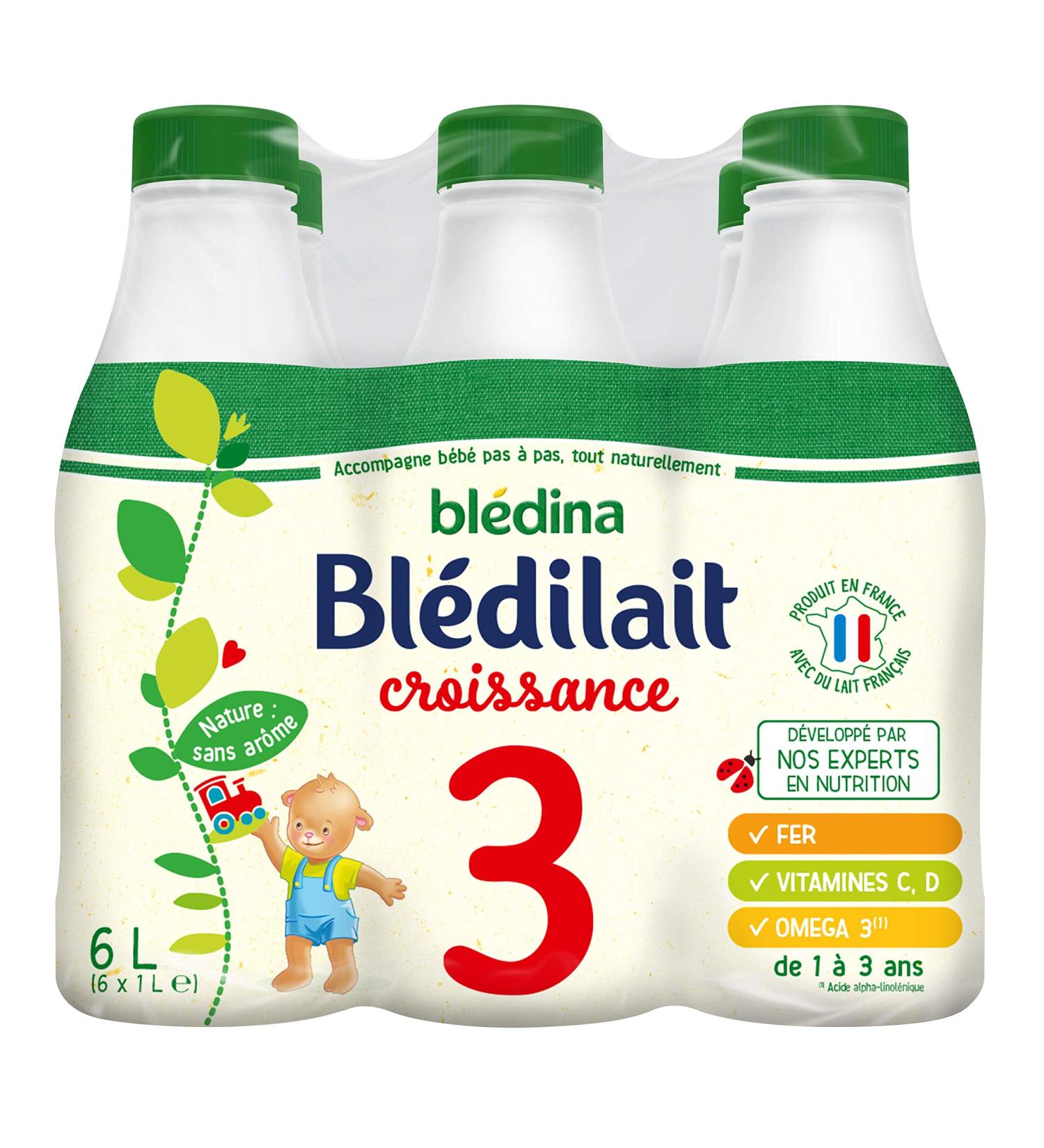 Bl dina Bl dilait Growth 1-3 Years 6 x 1L - Buy Online on GoSupps.com