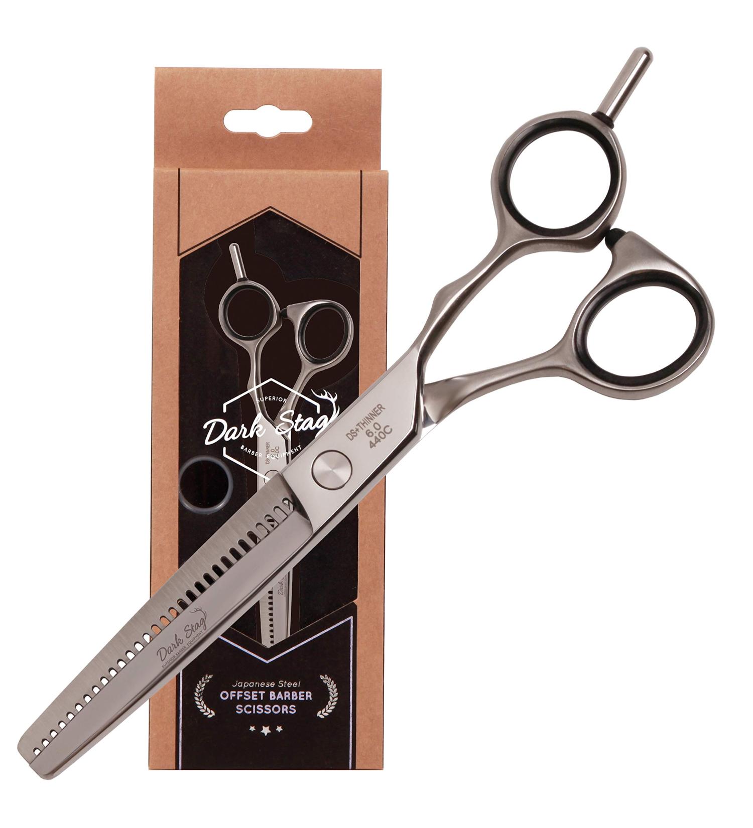 DS+ 6 inch Barber Hair Styling Scissor Thinner - Professional Design for Blending & Thinner Techniques - Buy Online on GoSupps.com