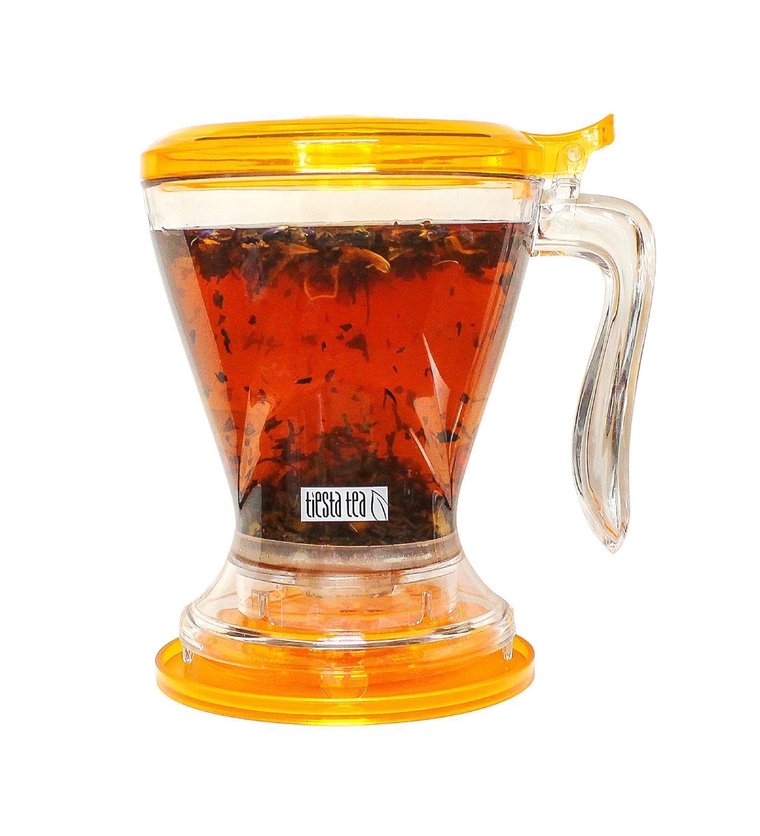 Tiesta Tea Brewmaster Infuser â€“ 16oz BPA Free Steeper | Large Fine Mesh Filter, Microwave & Dishwasher Safe - Buy Online on GoSupps.com