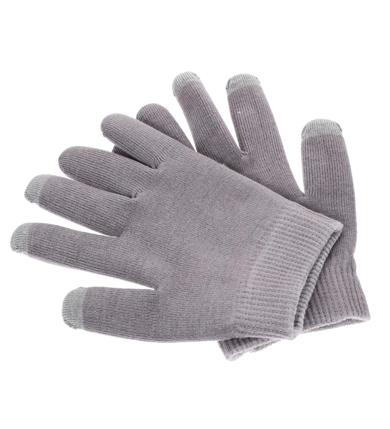 minkissy 1 Pair Pink Gloves Hand Caring Gloves Hand Protection Hand Moisturizer Gloves Overnight Spa Gloves Hand Lotion Gloves Casual Socks Gel Moisturizing 21x14cm Grey - Buy Online on GoSupps.com