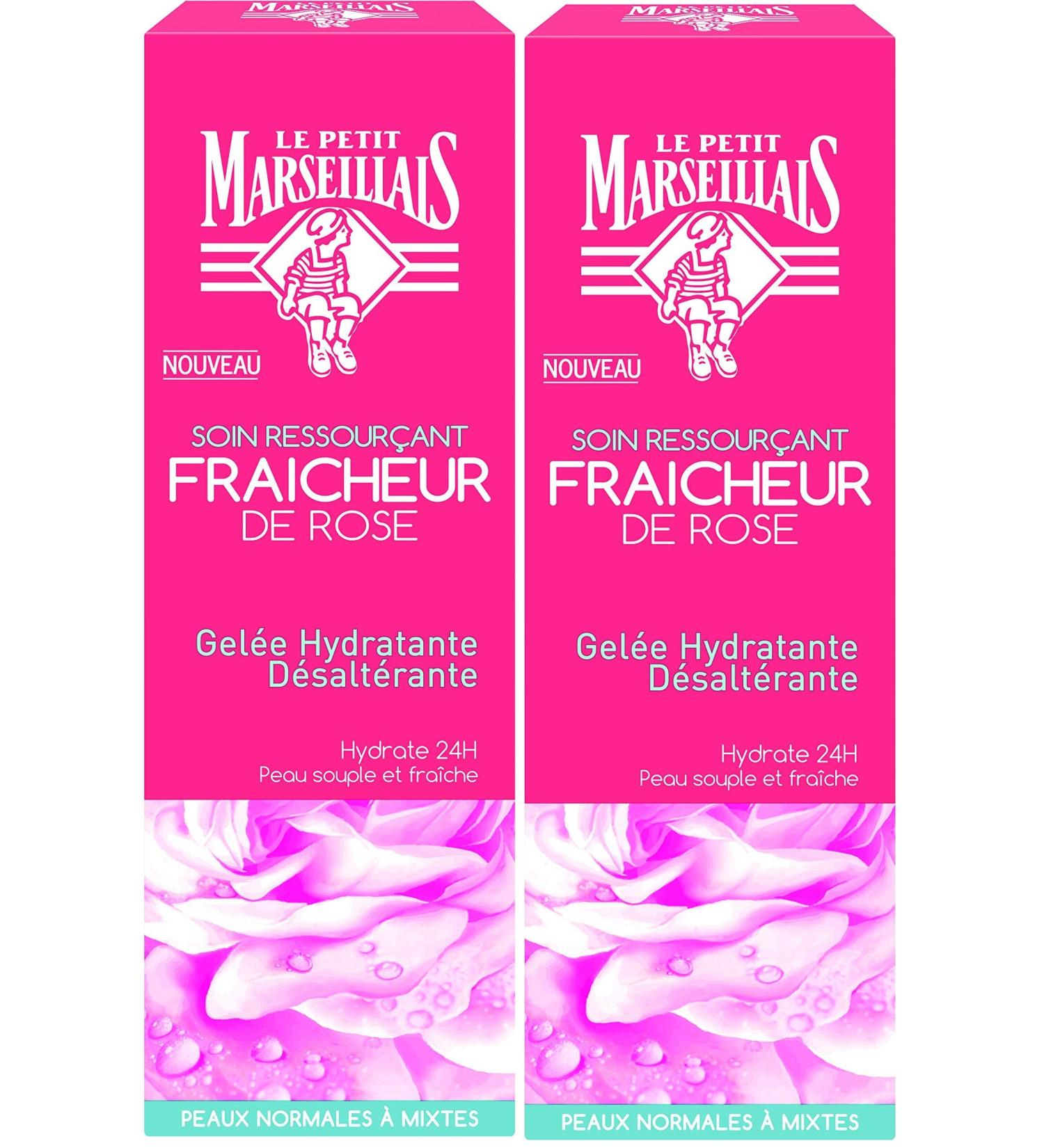  Le Petit Marseillais Le Petit Marseillais Hydrating and Thirst-Quenching Rose Freshness Jelly 50ml Jar - Pack of 2 - Buy Online on GoSupps.com