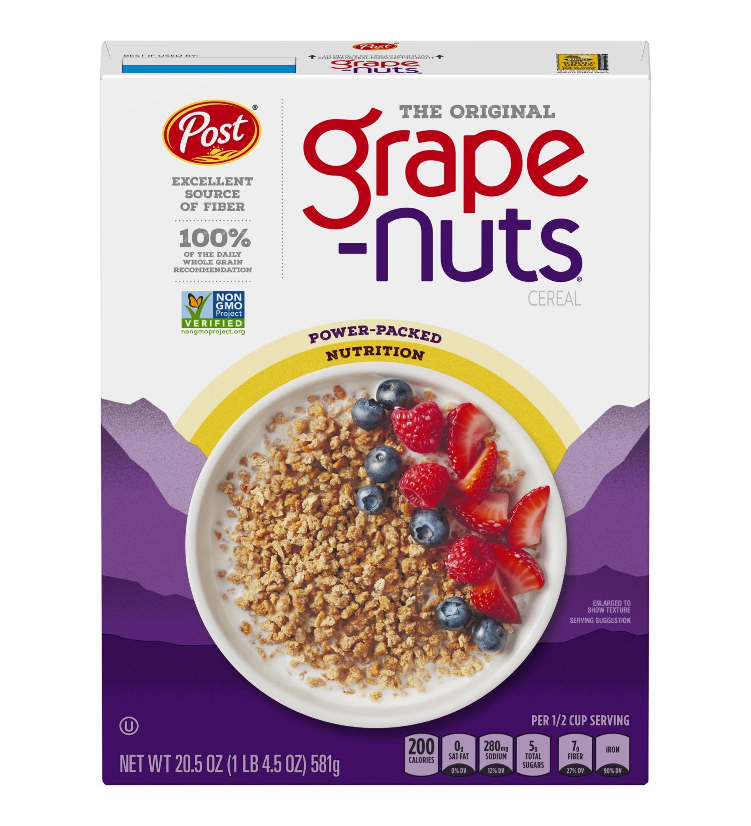Buy Post Grapes Nuts 20.5 Ounce - Crunchy Cereal for Healthy Breakfast | International Shipping Available - Buy Online on GoSupps.com