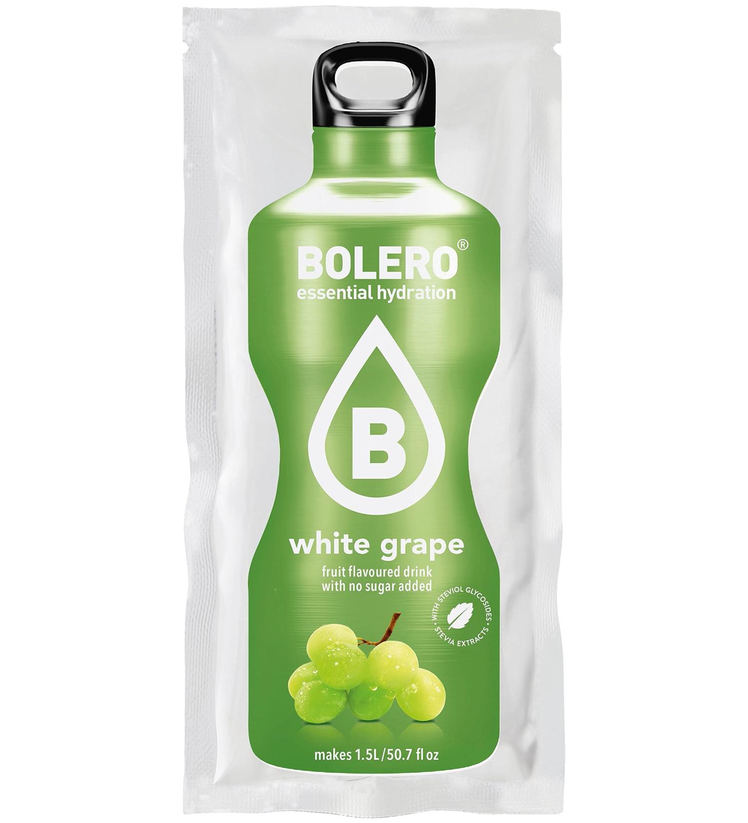 Bolero Drinks White Grape 12 x 9g Traube 108 g (1Pack)