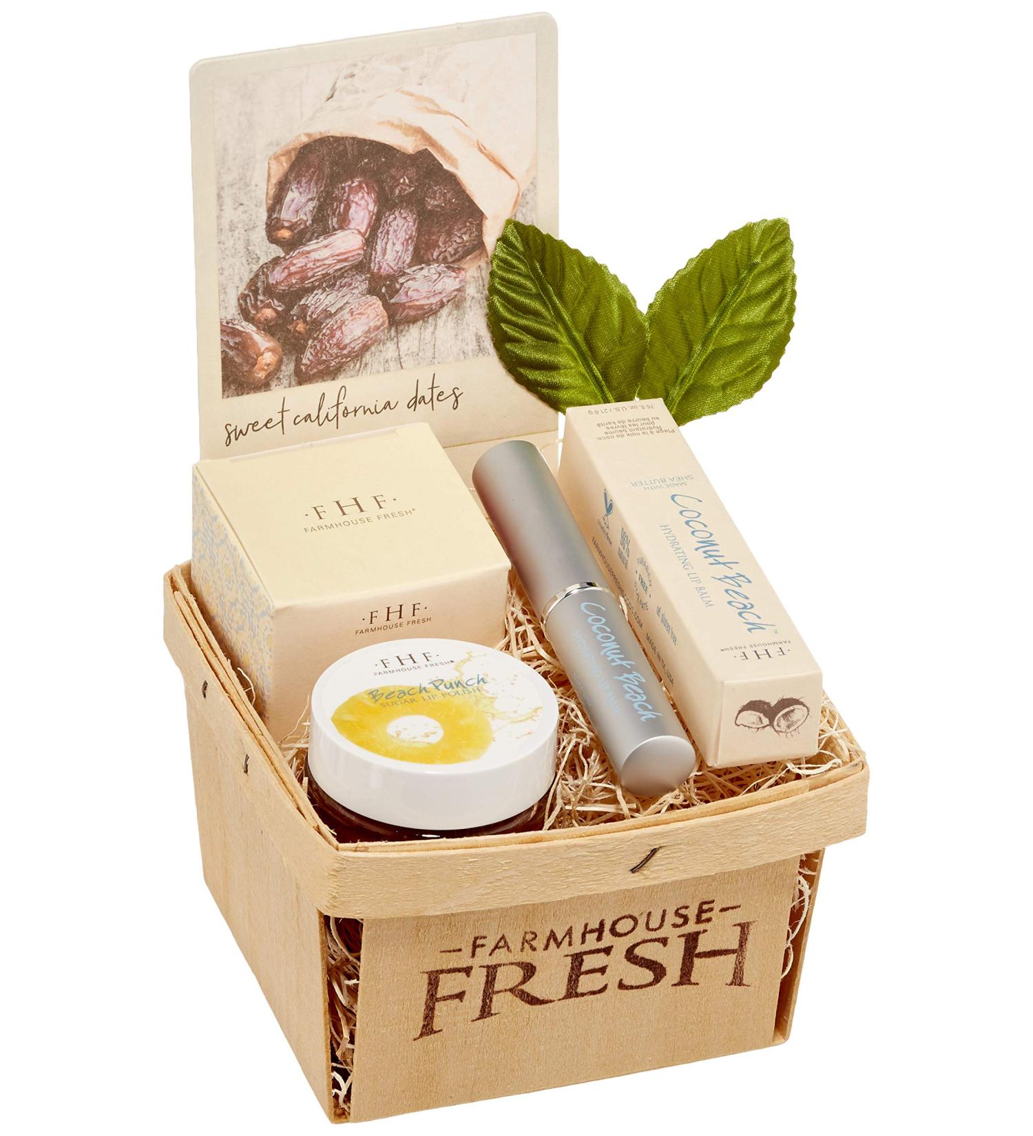 FarmHouse Fresh Beach Lip Basket Coconut Pineapple 2 Count - Buy Online on GoSupps.com