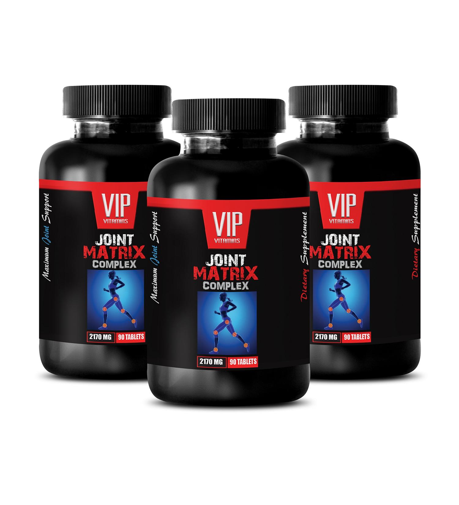 Joint Matrix Complex for Men - Zinc & Copper Supplement - 270 Tablets (3 Bottles) - Buy Online on GoSupps.com