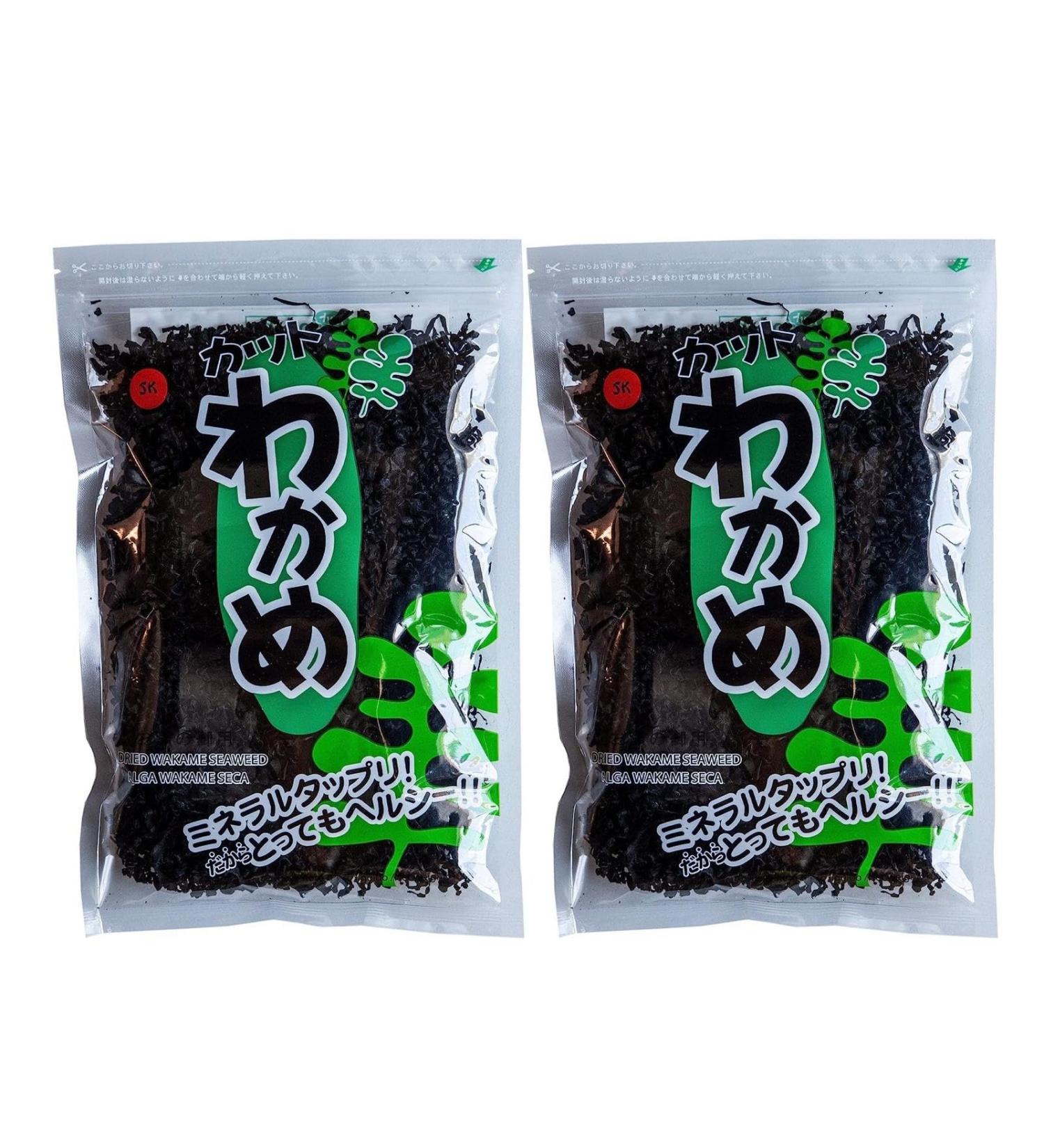Sushi King Algues Wakame D shydrat es pour la soupe de miso le ramen ou le sukiyaki 100 g x 2 unit s - Pack Promoo - Buy Online on GoSupps.com