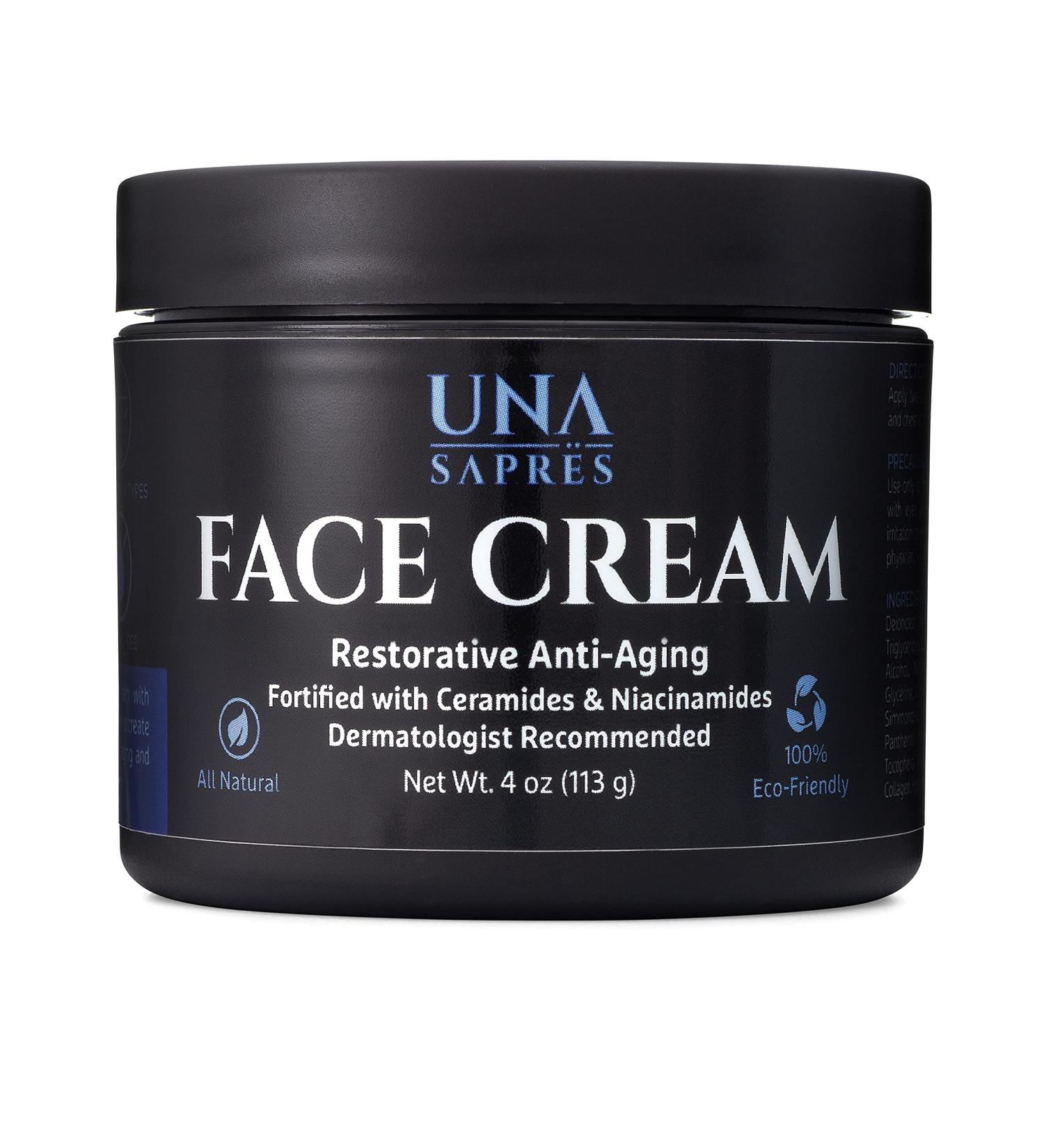 Restorative Anti-Aging Face Cream Moisturizer | Dermatologist Recommended | Ceramides Niacinamides & Multivitamins | 1.7 oz - Buy Online on GoSupps.com