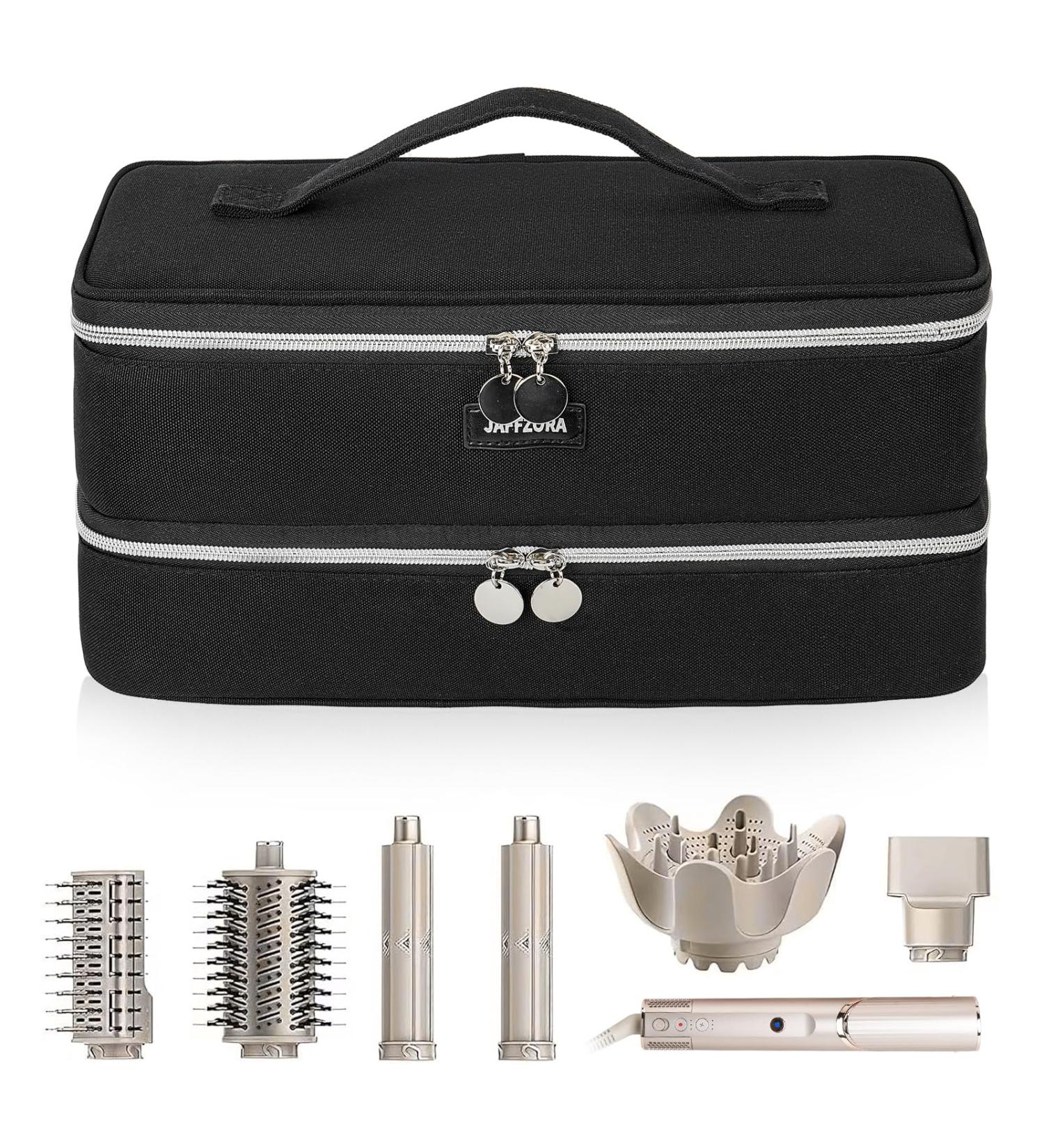 Carrying Case Fits for Shark Flexstyle(HD430/440/435) & Hair Dryer Travel Storage Organizer Bag Compatible with Dyson Supersonic Hair Dryer/Airwrap Styler and Attachments Black (Bag Only) - Buy Online on GoSupps.com
