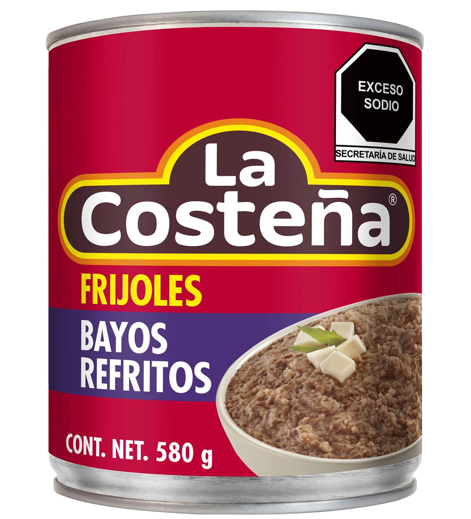 Frijoles Bayos Refritos - Authentic Brown Bean Puree for International Shipping - Buy Online on GoSupps.com