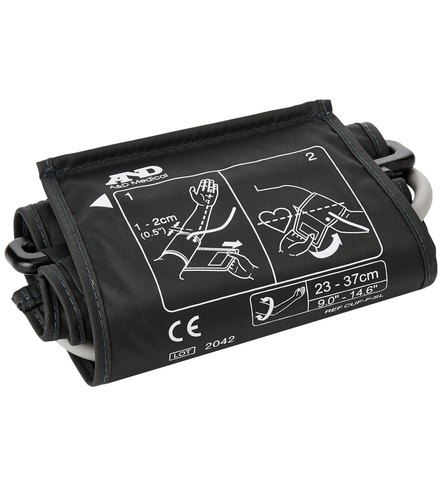 Buy Braun Welch Allyn A&D Cuff-F-SL Sport Armband Slimfit for Blood Pressure Monitor Size 23-37 cm Internationally - Buy Online on GoSupps.com
