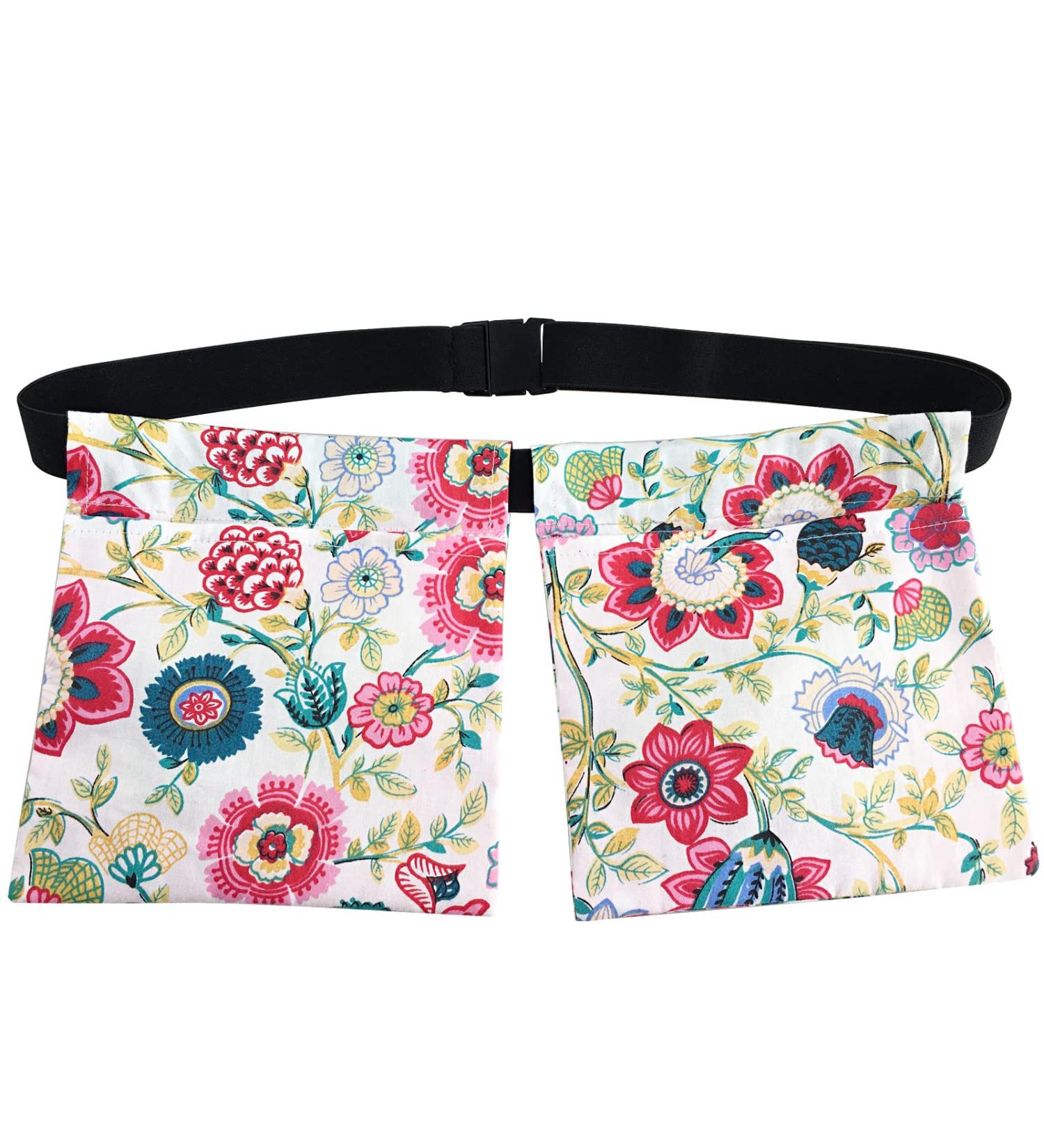 Adjustable Mastectomy Drain Belt with Floral Print - JP Bulbs Breast Cancer Post Surgery Recovery - Sunflower Design - Buy Online on GoSupps.com
