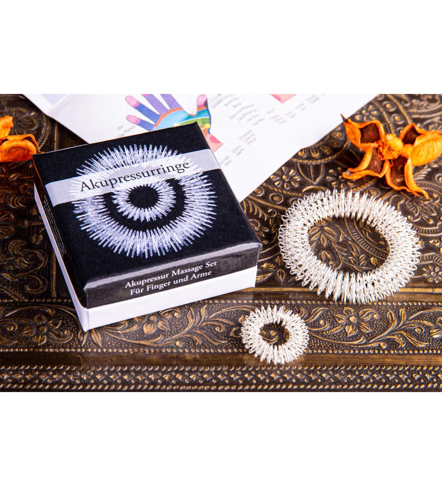 Berk acupressure rings massage set