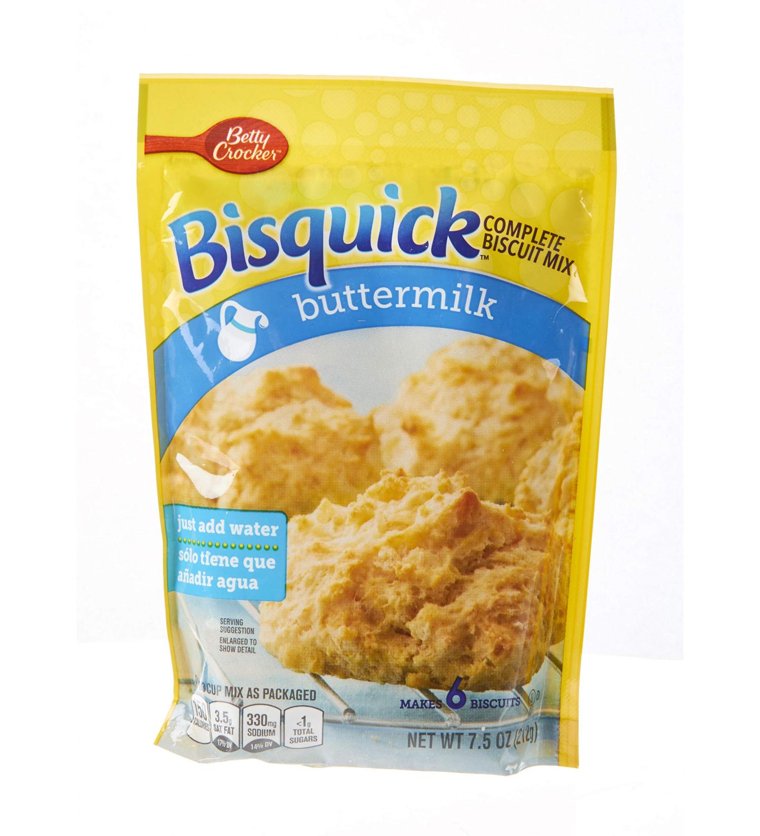 Betty Crocker Bisquick Buttermilk Biscuit Mix 7.5 oz - Just Add Water - Buy Online on GoSupps.com