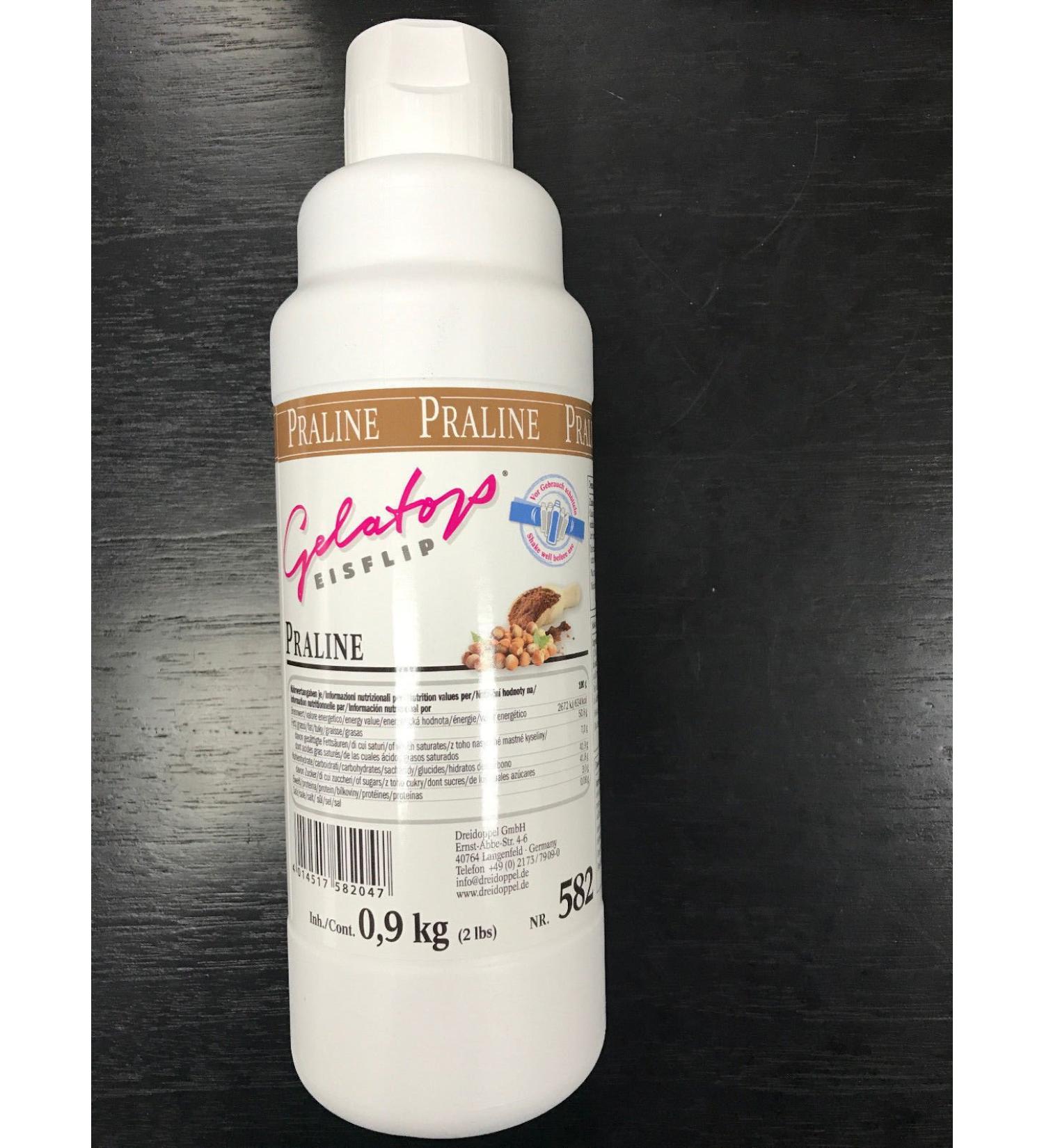 NEW Dessert Sauce Ice Cream Sauce Topping Sauce Praline - 0.9Kg Dessert Sauce Dessert Sauce