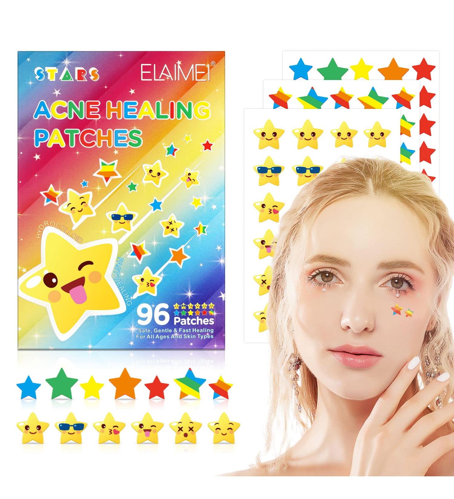 Acne Patch Pimple Patch - Hydrocolloid Dots to Reduce Zits Blemishes & Inflammation | 126 Count - Buy Online on GoSupps.com