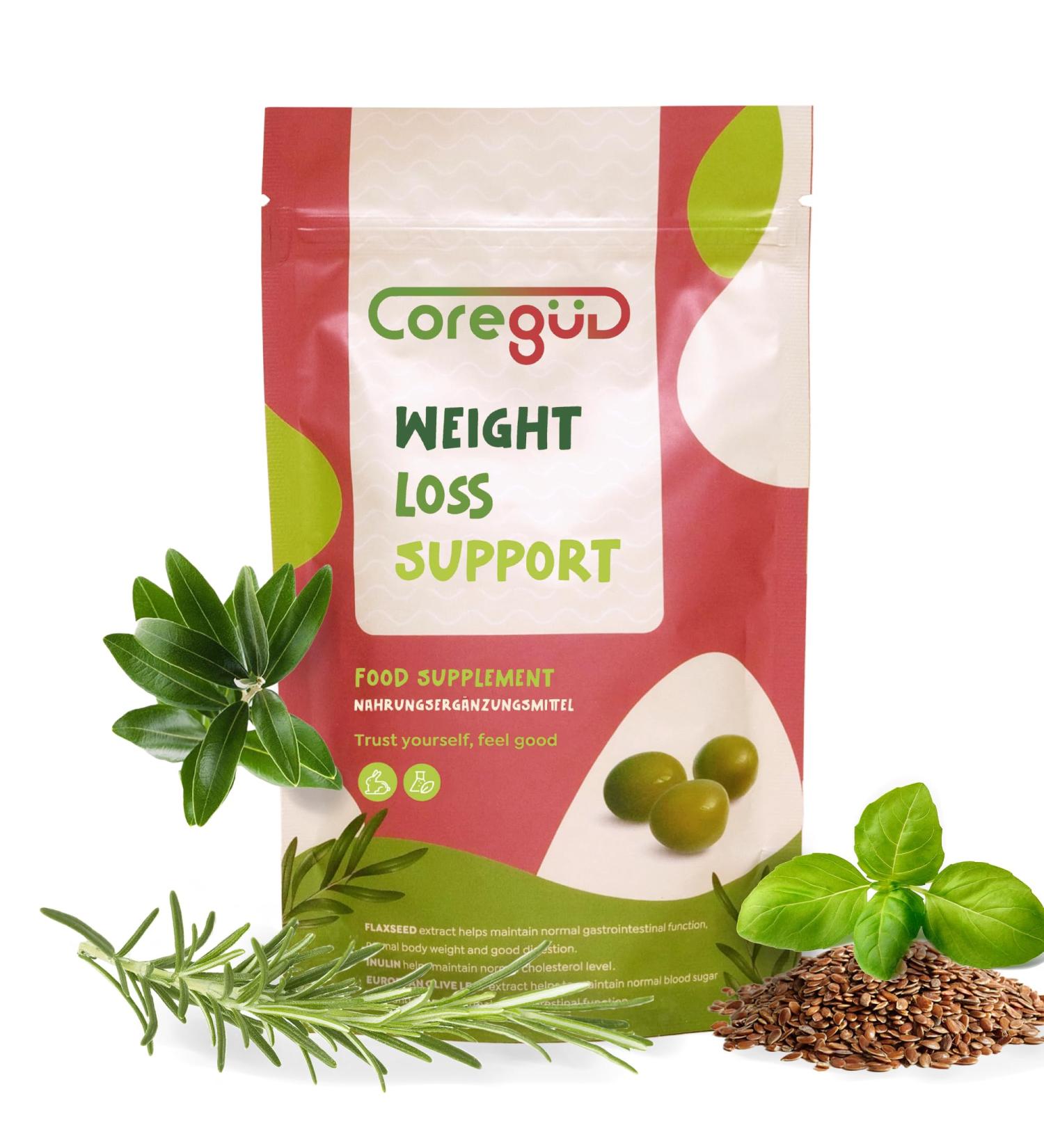 Coreg d Natural Herbs Burn - Fast Metabolism Capsules with Linseed Extract & Inulin | Premium Dietary Supplements for Men & Women - Buy Online on GoSupps.com