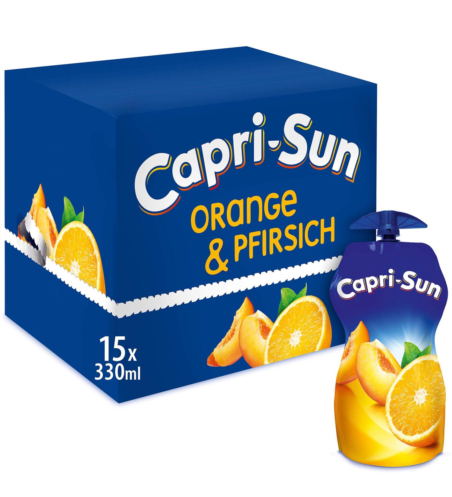Sun Capri Sun Capri Orange/Peach 15 Box, 1st Pack (1 x 330 ml)