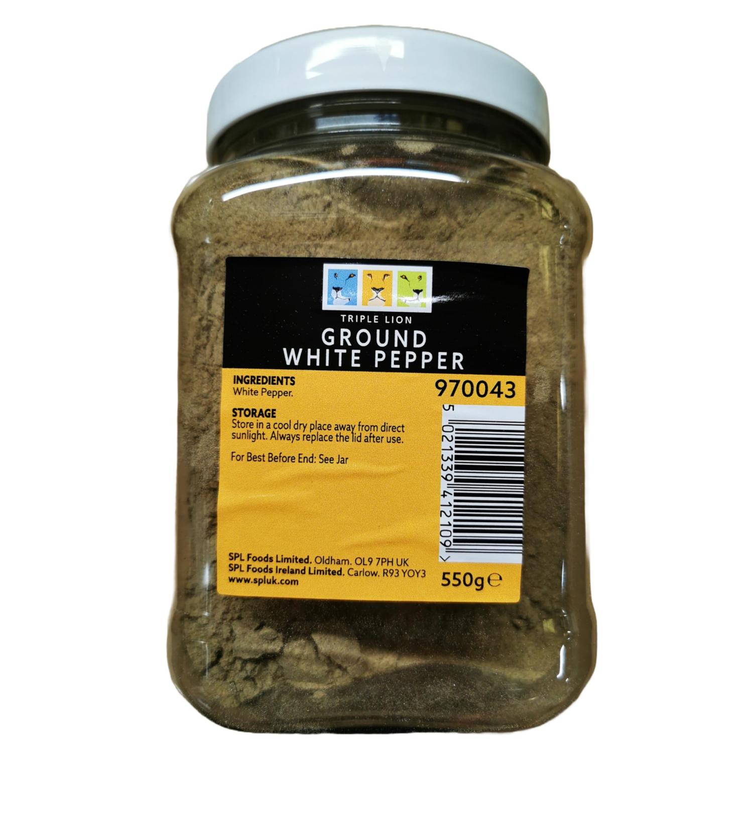 Triple Lion Spices (Ground White Pepper 550g 1) Ground White Pepper 550g 1
