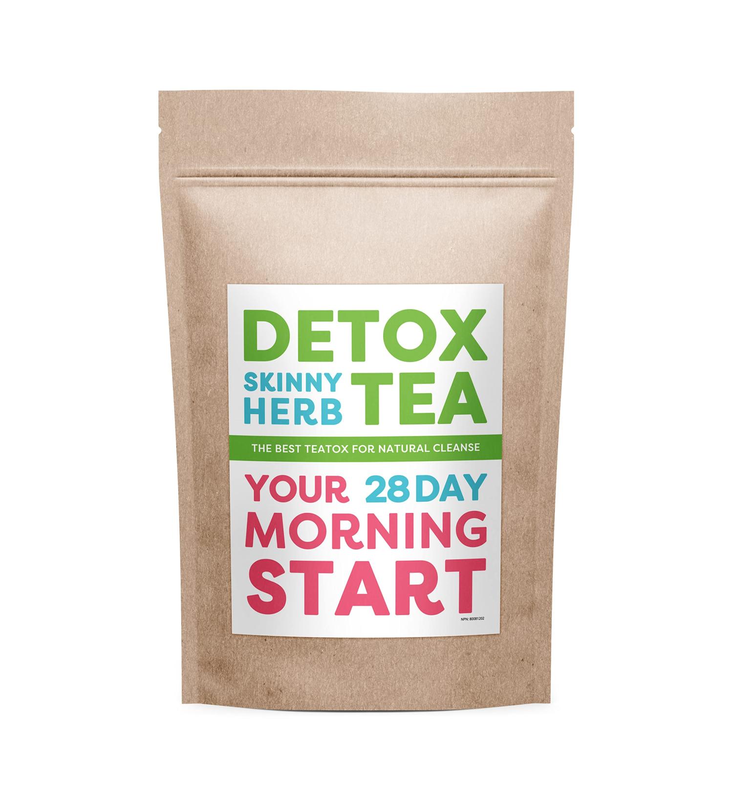 Morning Start Hibiscus Tea Bags Detox Tea - 28 Count Drink Every Morning Caffeine Free Detox Skinny Herb Tea - Buy Online on GoSupps.com
