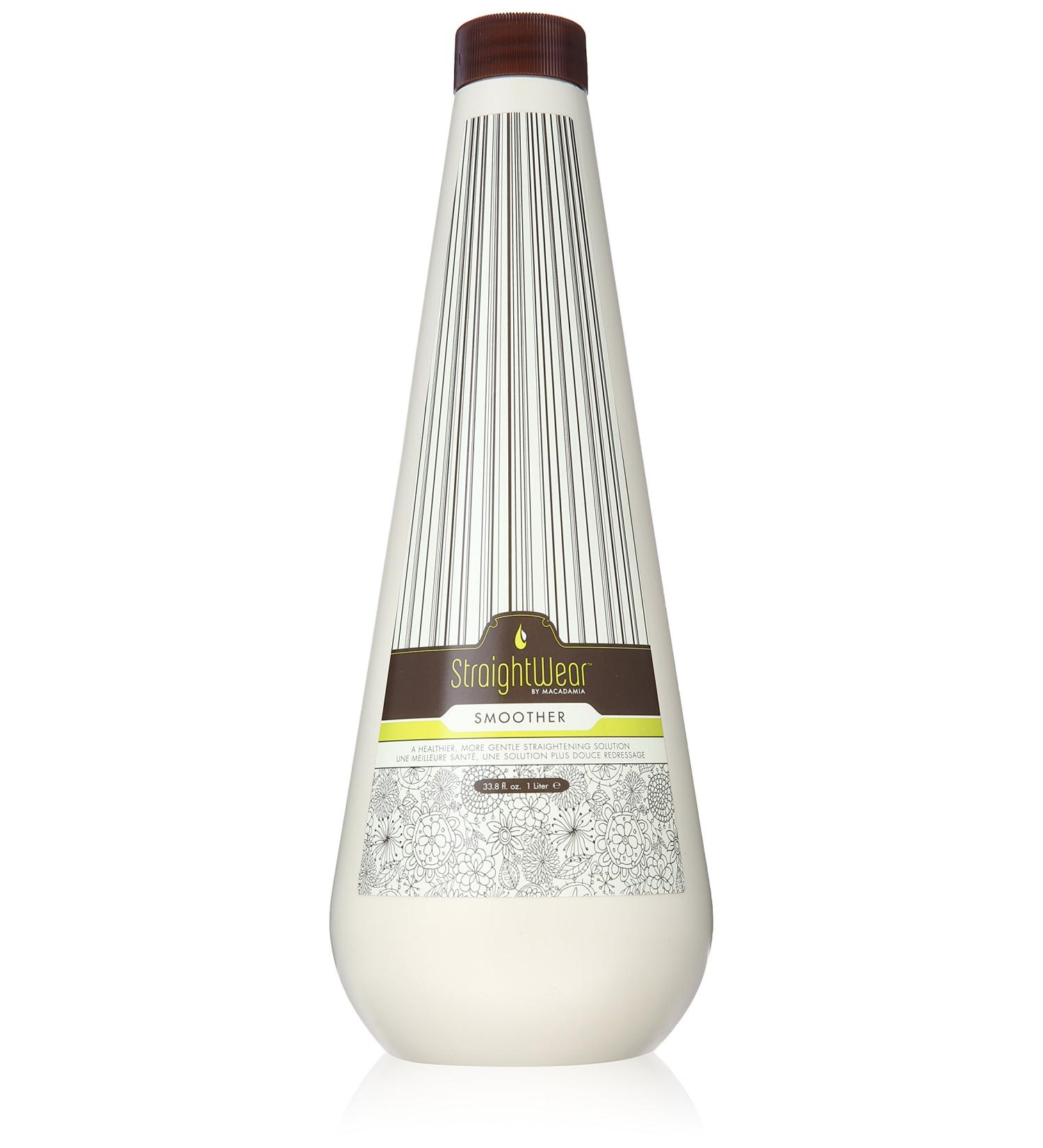 Buy Macadamia Oil Natural Straightening Solution - 33.8 oz | Unisex Hair Smoother for All Hair Types - International Shipping Available - Buy Online on GoSupps.com