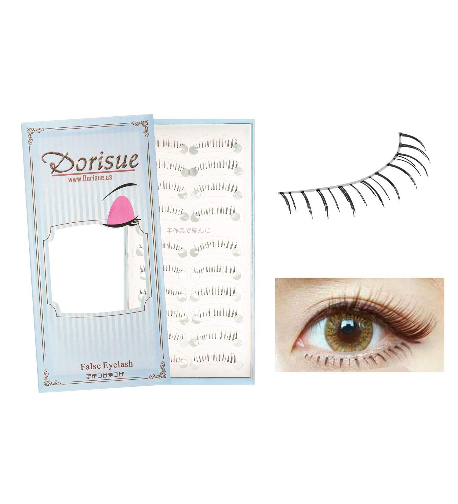 Natural Brown Lower Lashes - Lightweight Bottom Eyelashes (10 Pairs) - Perfect for Every Occasion - Buy Online on GoSupps.com