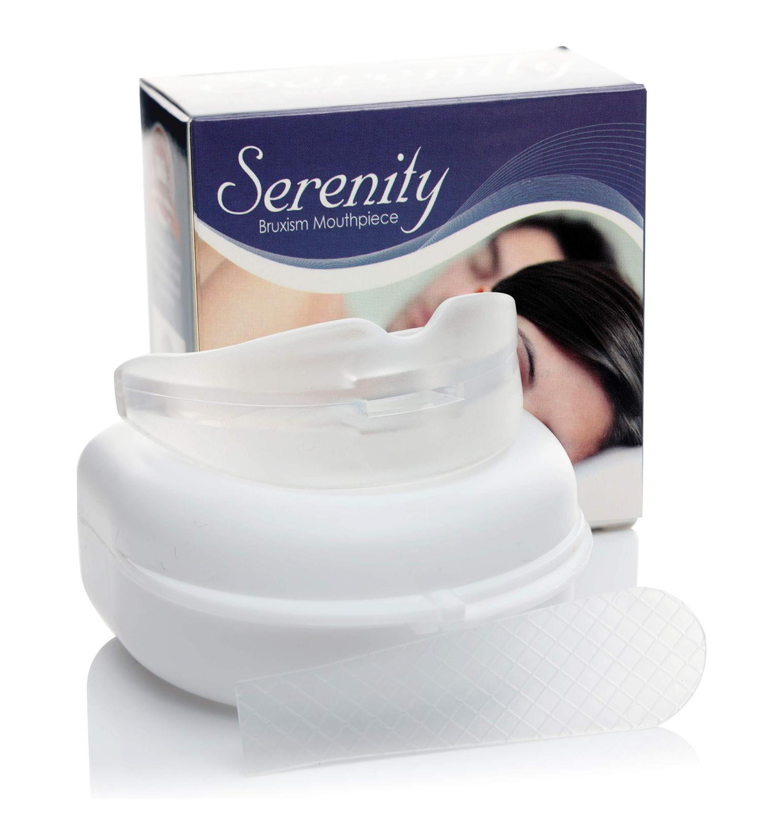 Serenity Bruxism Night Sleep Aid - Customizable Boil and Bite Mouthpiece Guard - Buy Online on GoSupps.com