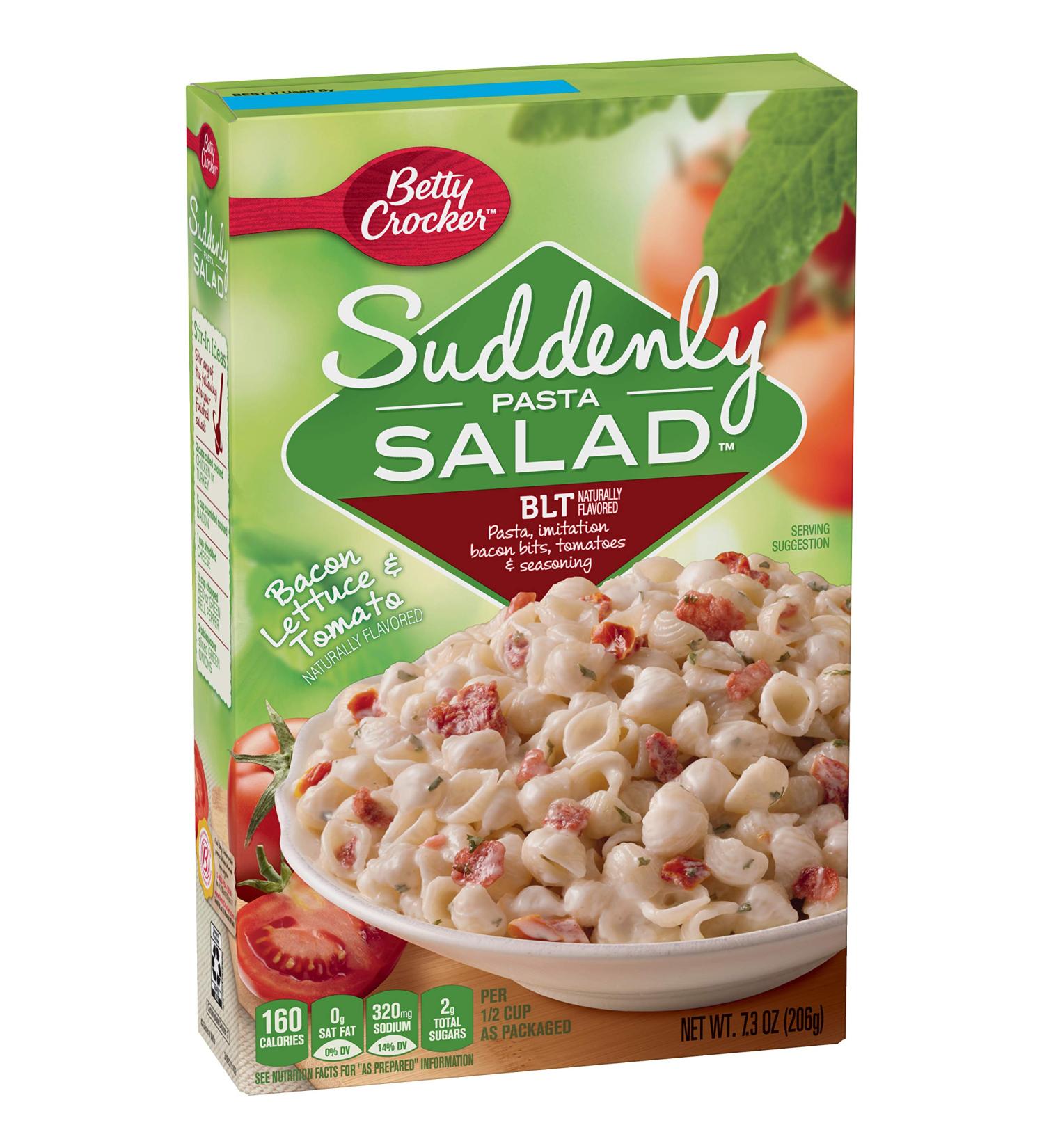 Suddenly Salad BLT 7.3 oz - Delicious Bacon, Lettuce, and Tomato Pasta Salad Mix - Buy Online on GoSupps.com