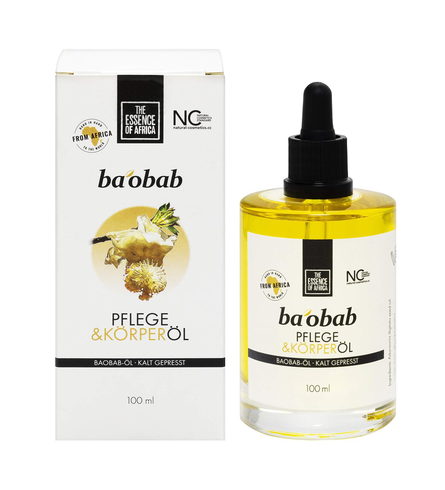 The Essence of Africa Baobab Care Oil cold-pressed 100 ml