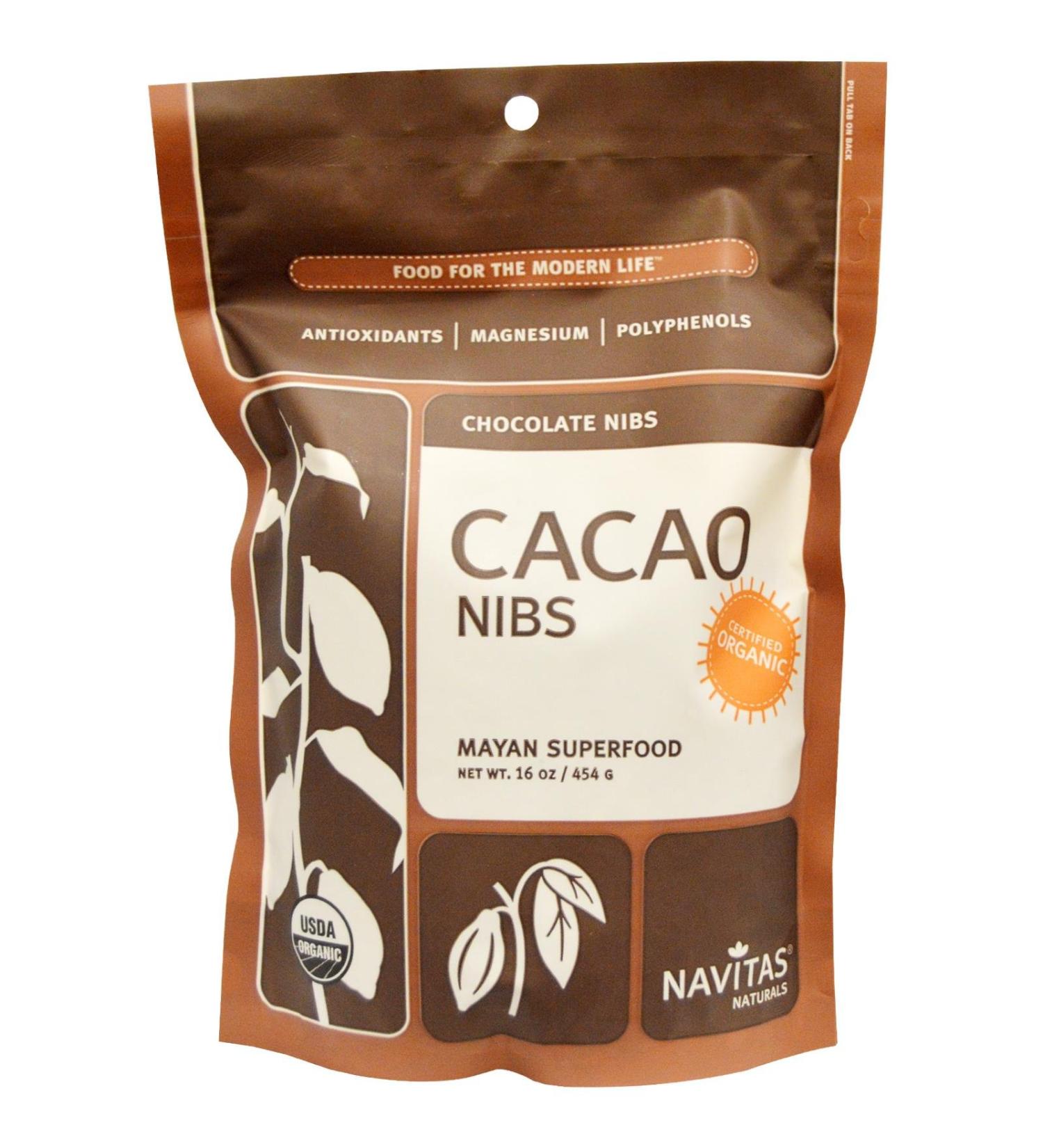 Navitas Organics Organic Cacao Nibs 16 oz (454 g)