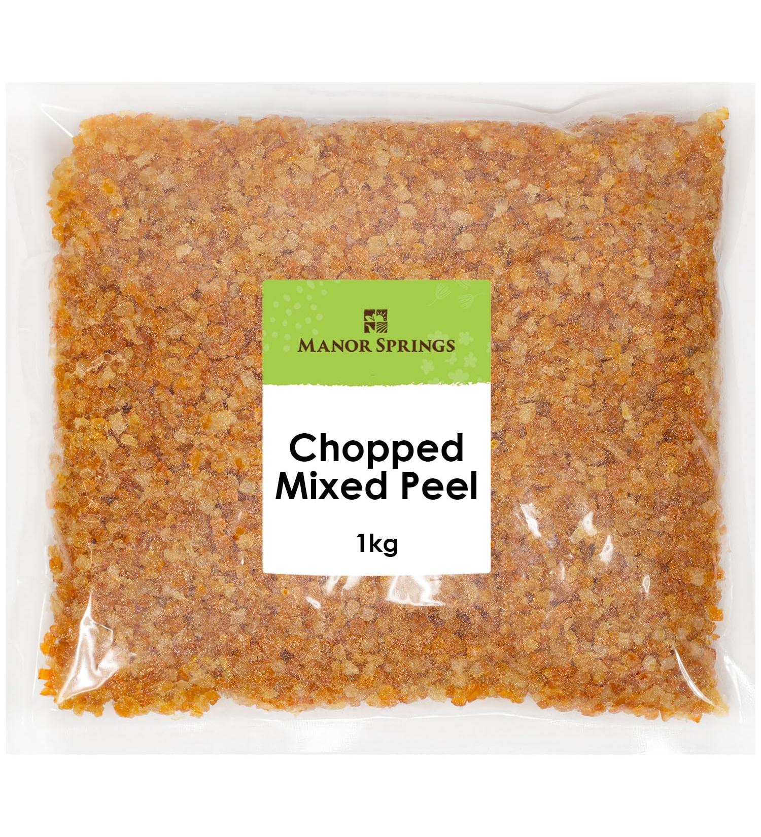 Chopped Candied Mixed Peel 1kg by Manor Springs