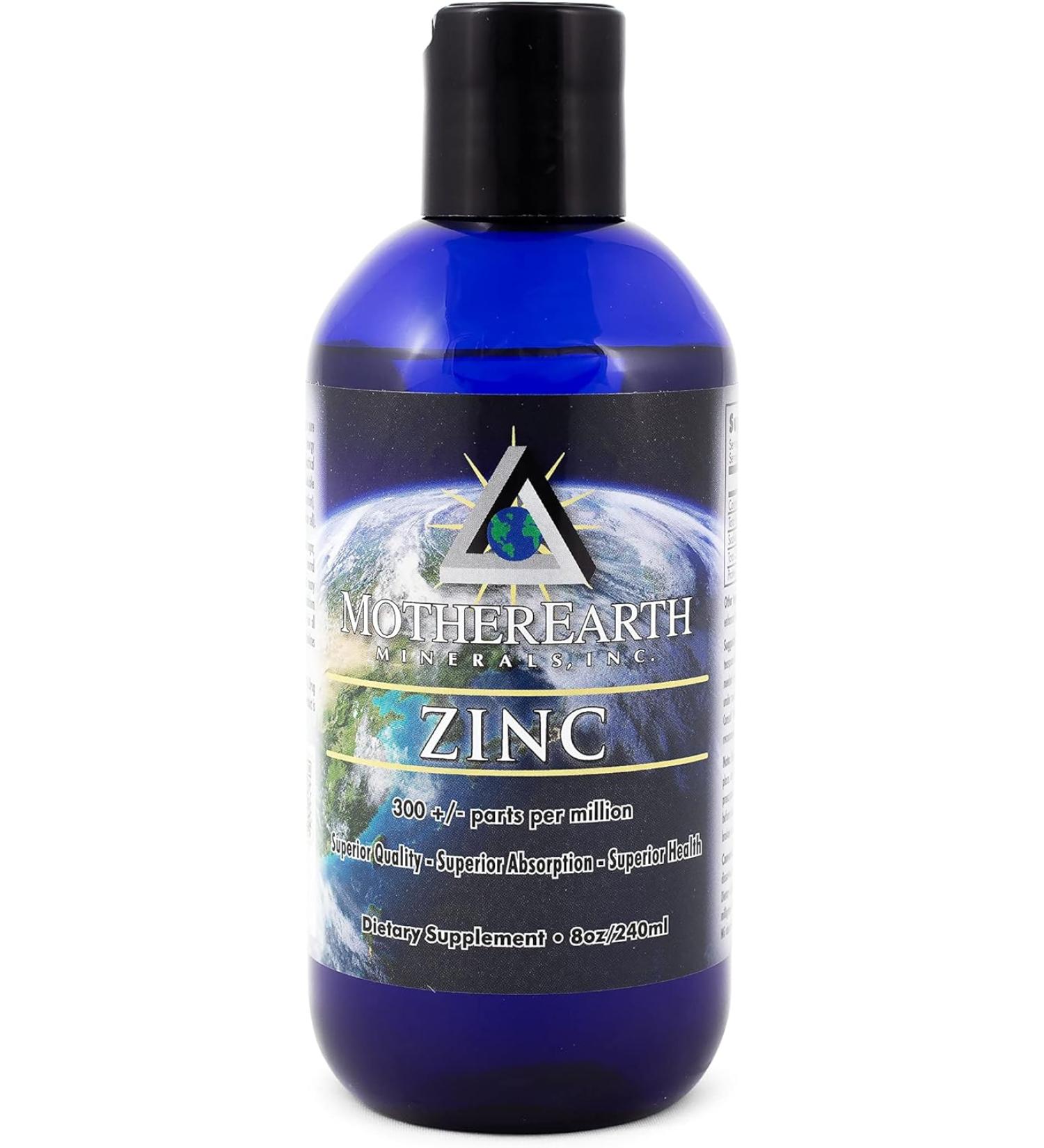 Angstrom Minerals Zinc - 8 oz | Liquid Ionic Zinc Supplement - Buy Online on GoSupps.com