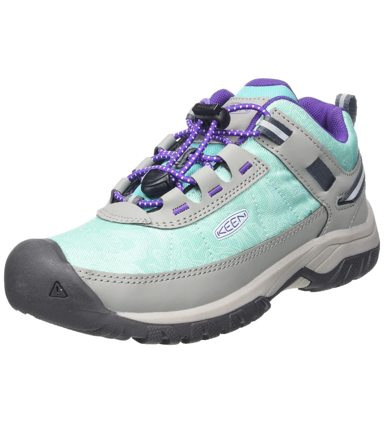KEEN Targhee Sport Vented Hiking Shoes - Waterfall/Vapor - Size 7 US Unisex Big Kid - Buy Online on GoSupps.com