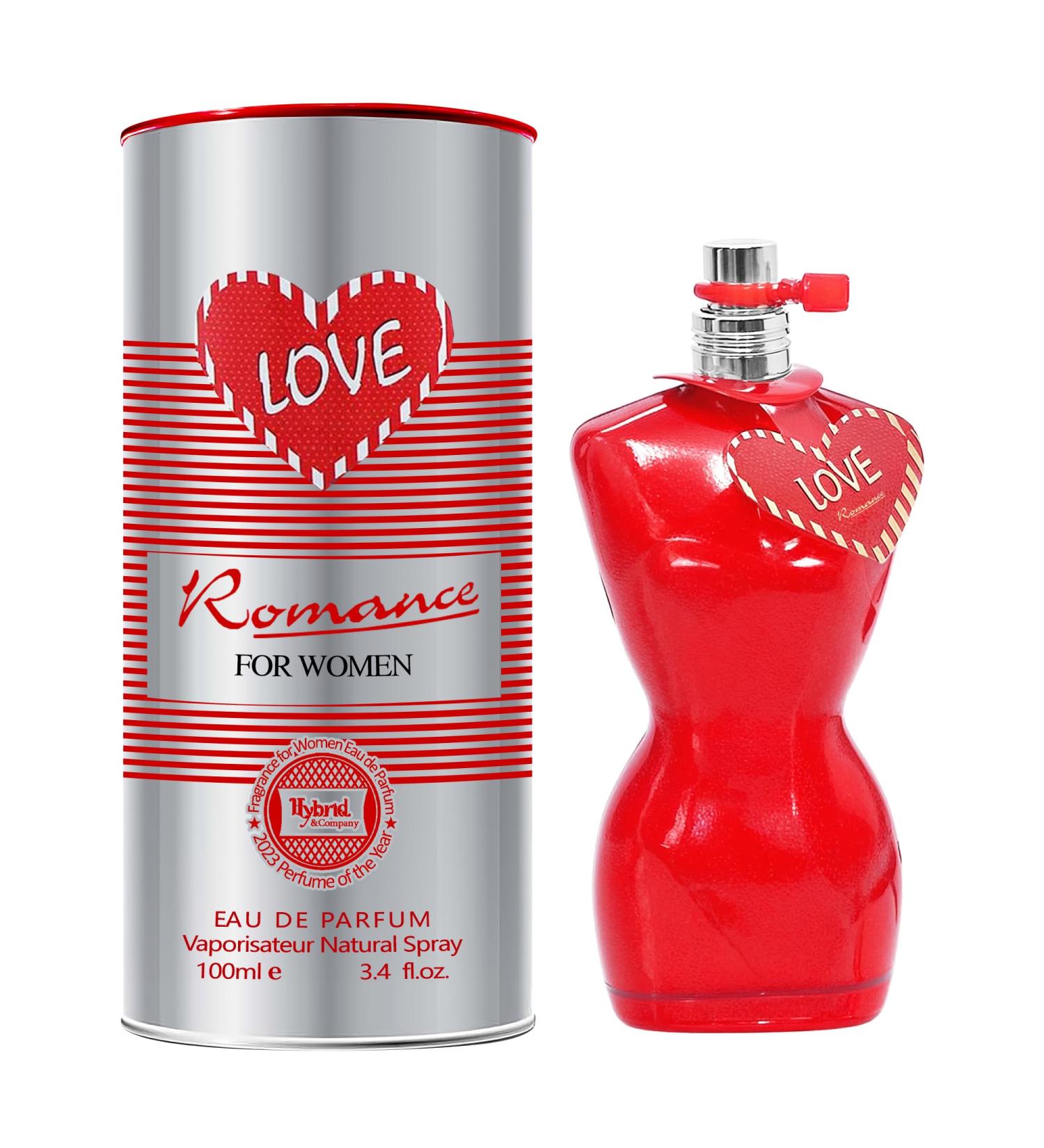 Hybrid & Company Love Romance For Women Eau De Parfume Pour Femme Natural Spray 3.4FL.OZ - Buy Online on GoSupps.com