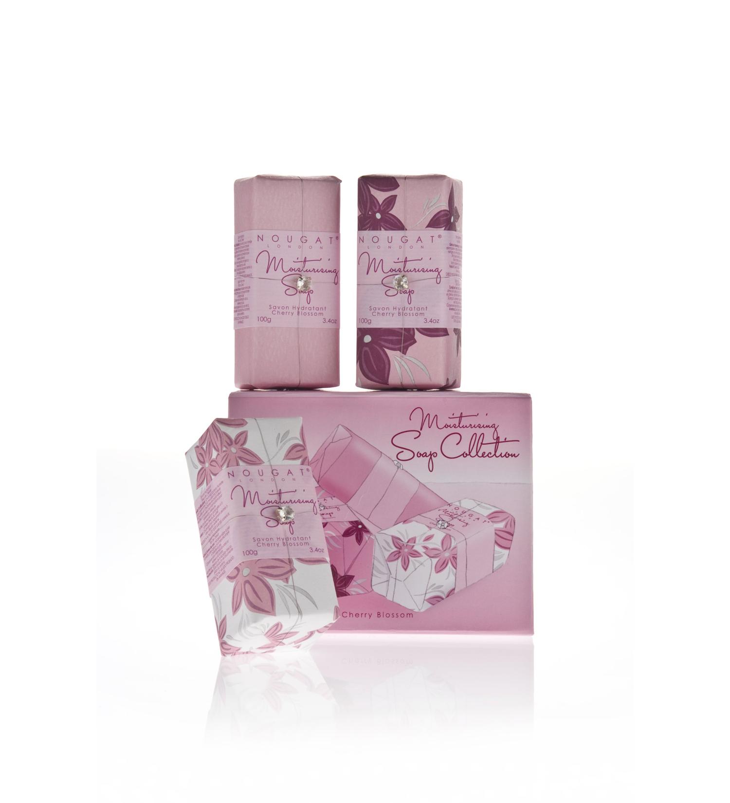 Nougat London Limited Moisturising Soap Collection Cherry Blossom 300g